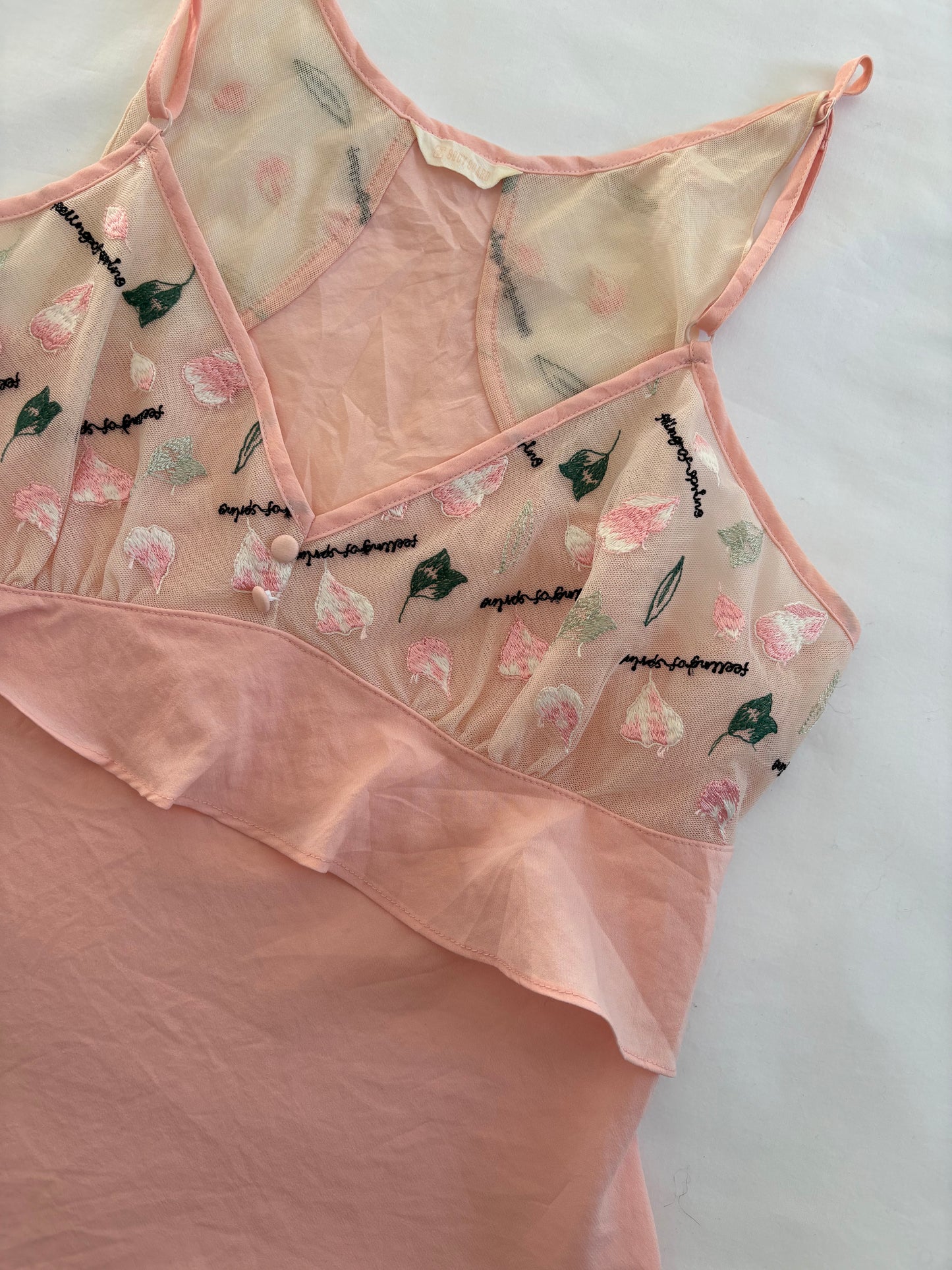 00’s Pink feelings of spring cami | Size 10