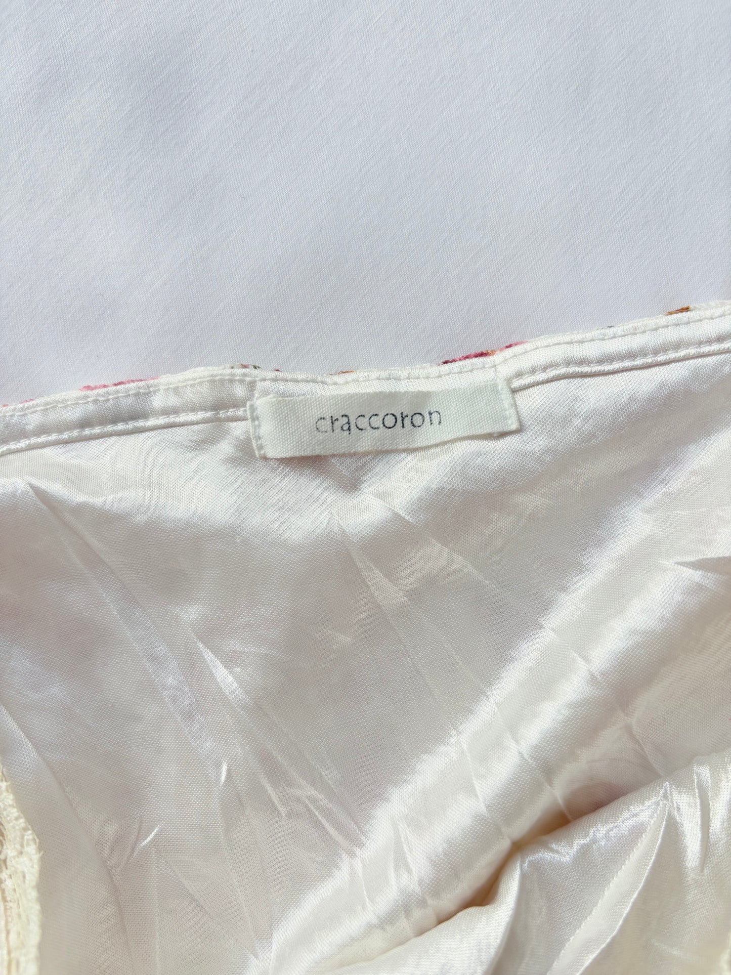 00’s Craccoron pink ditsy floral top | Size 10