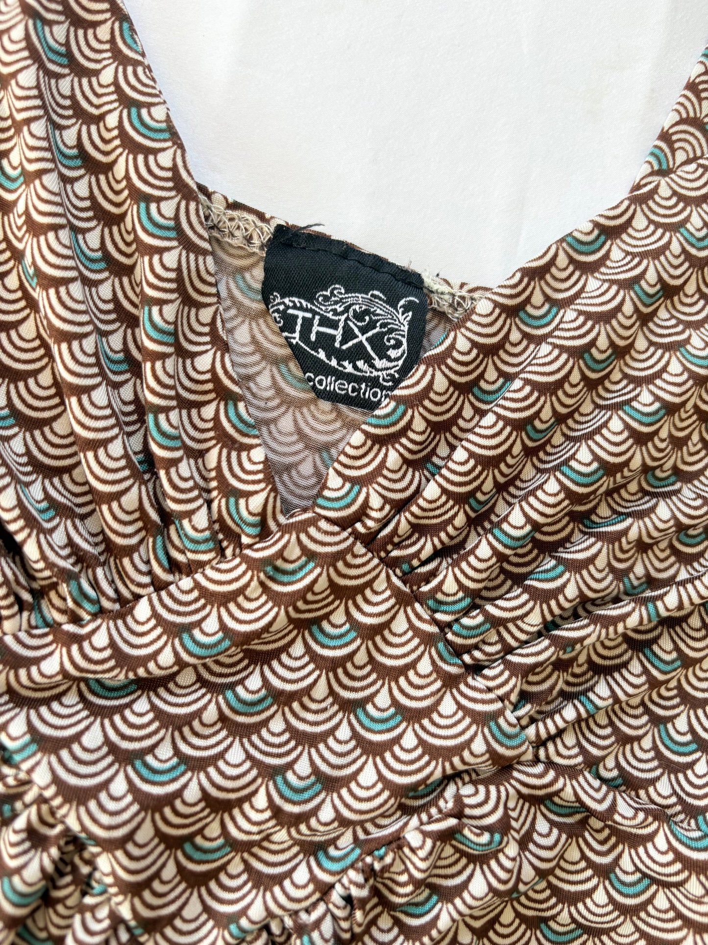 00’s THX gathered top | Size 6