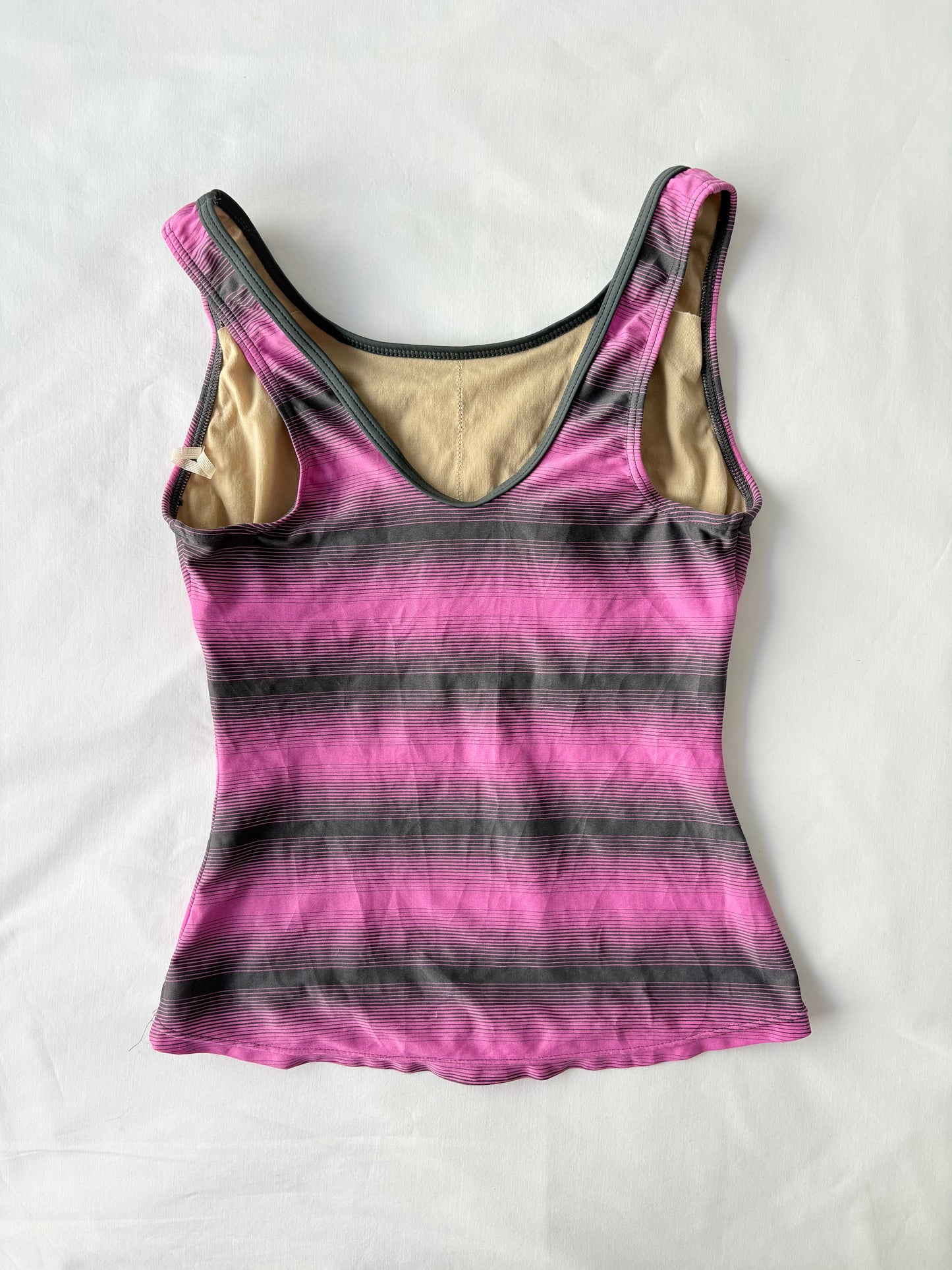 00’s Reebok pink ombré tank | Size 8