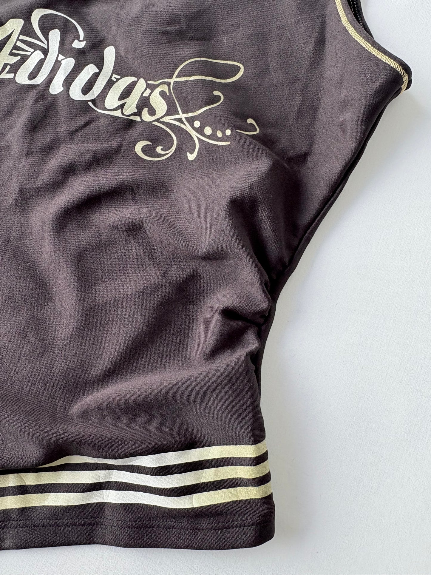 00’s Adidas ruched tank | Size 10