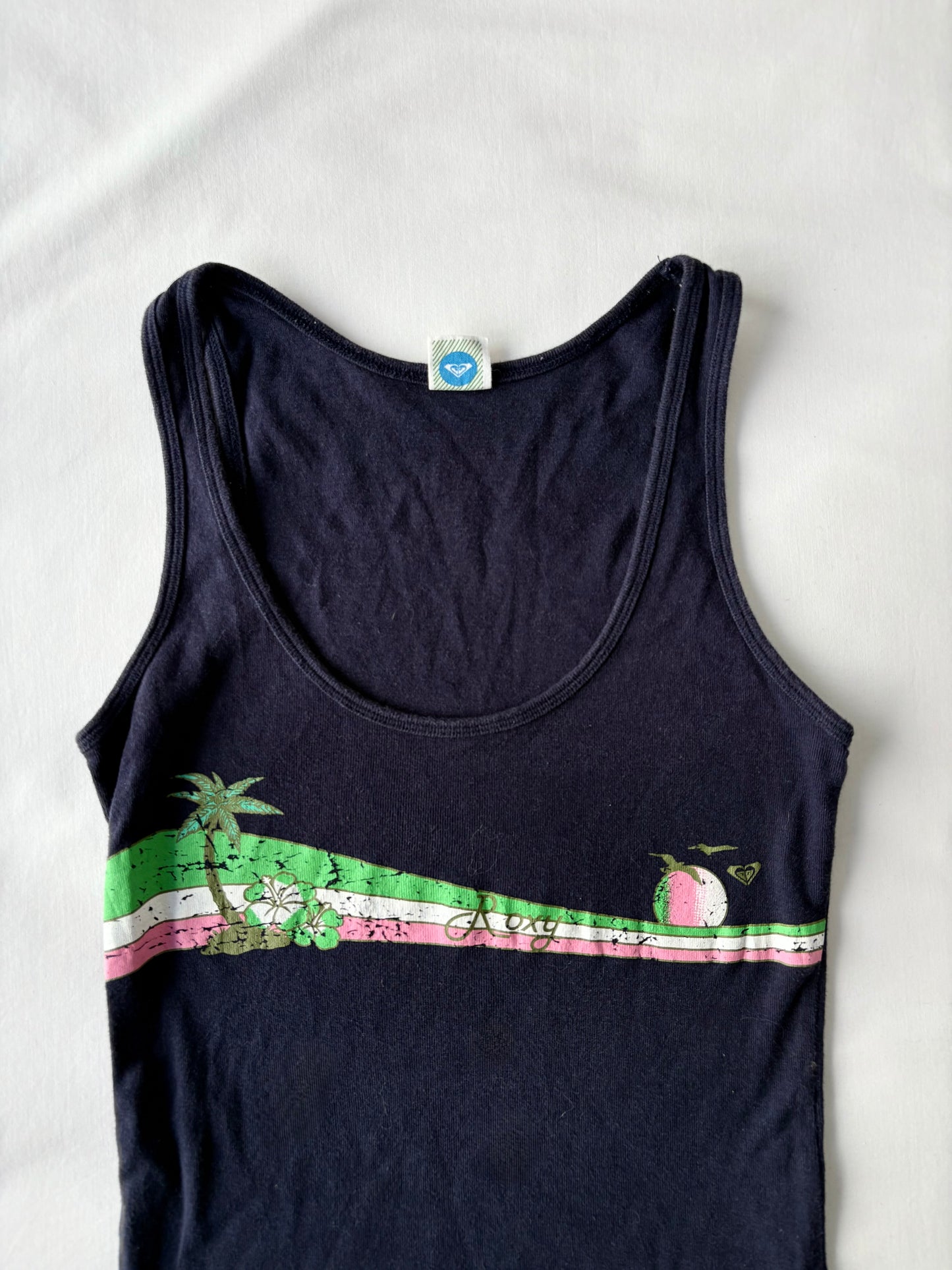 00’s Roxy navy tank | Size 8