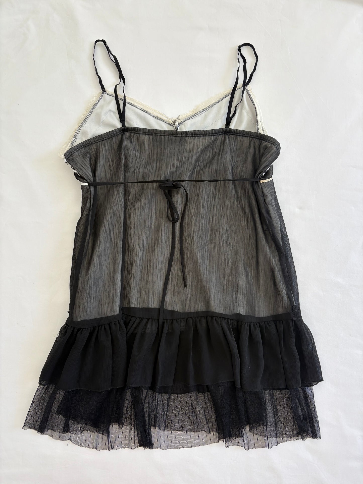 00’s Ribbon tie cami | Size 12