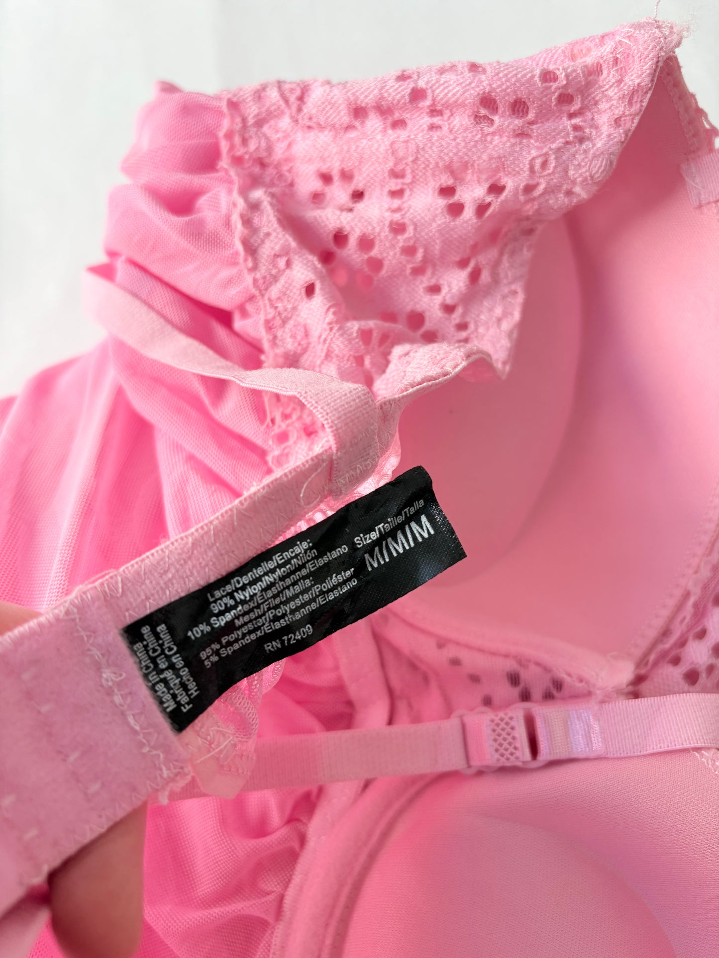 00’s Pink babydoll top | Size 10C