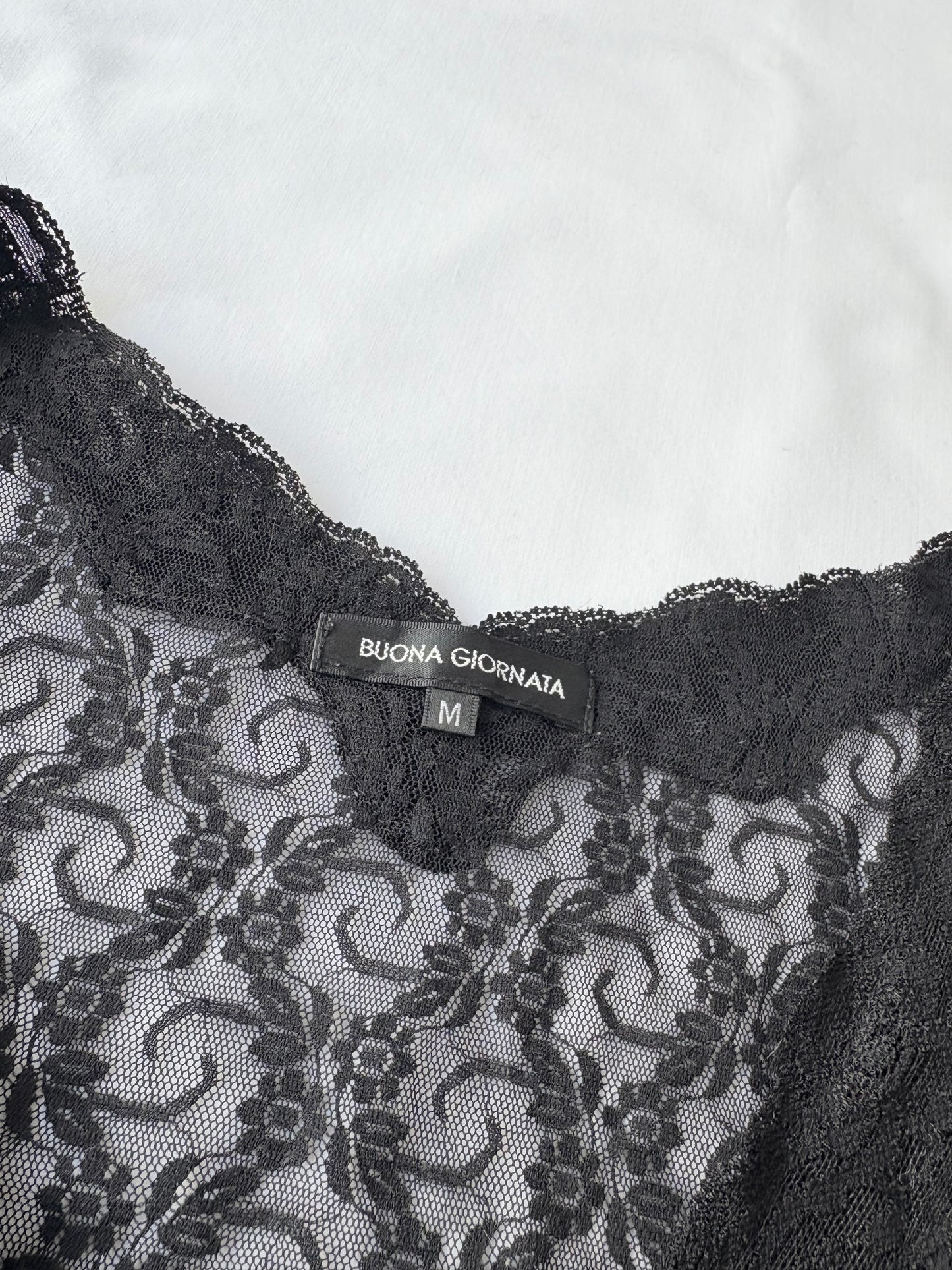 00’s Buona Giornata lace top | Size medium