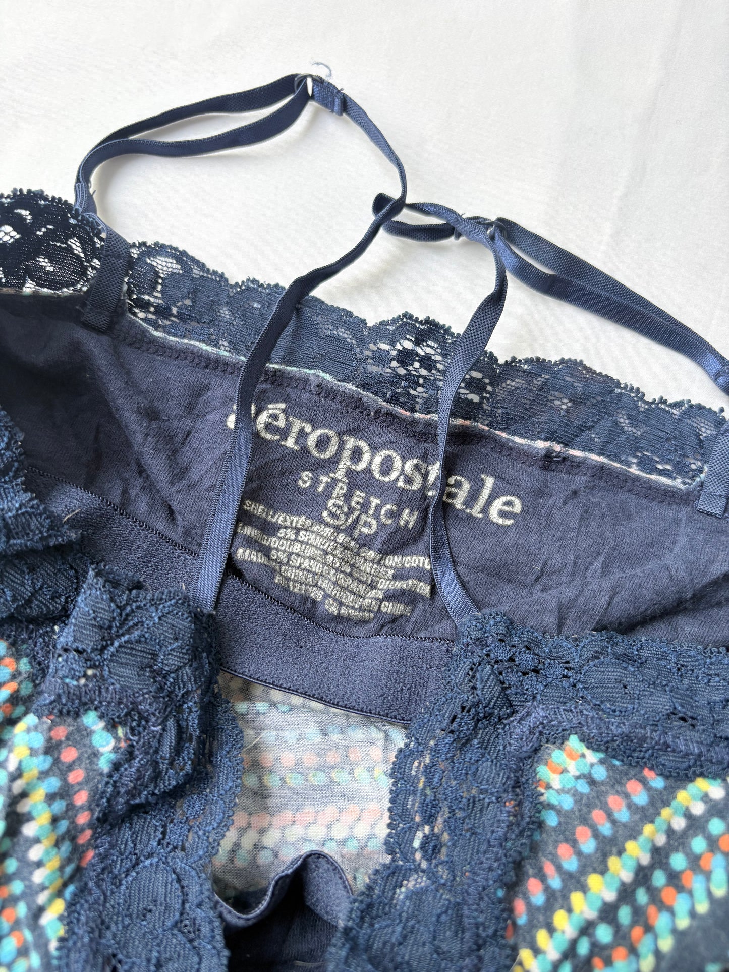 00’s Aeropostale polka dot tank | Size small