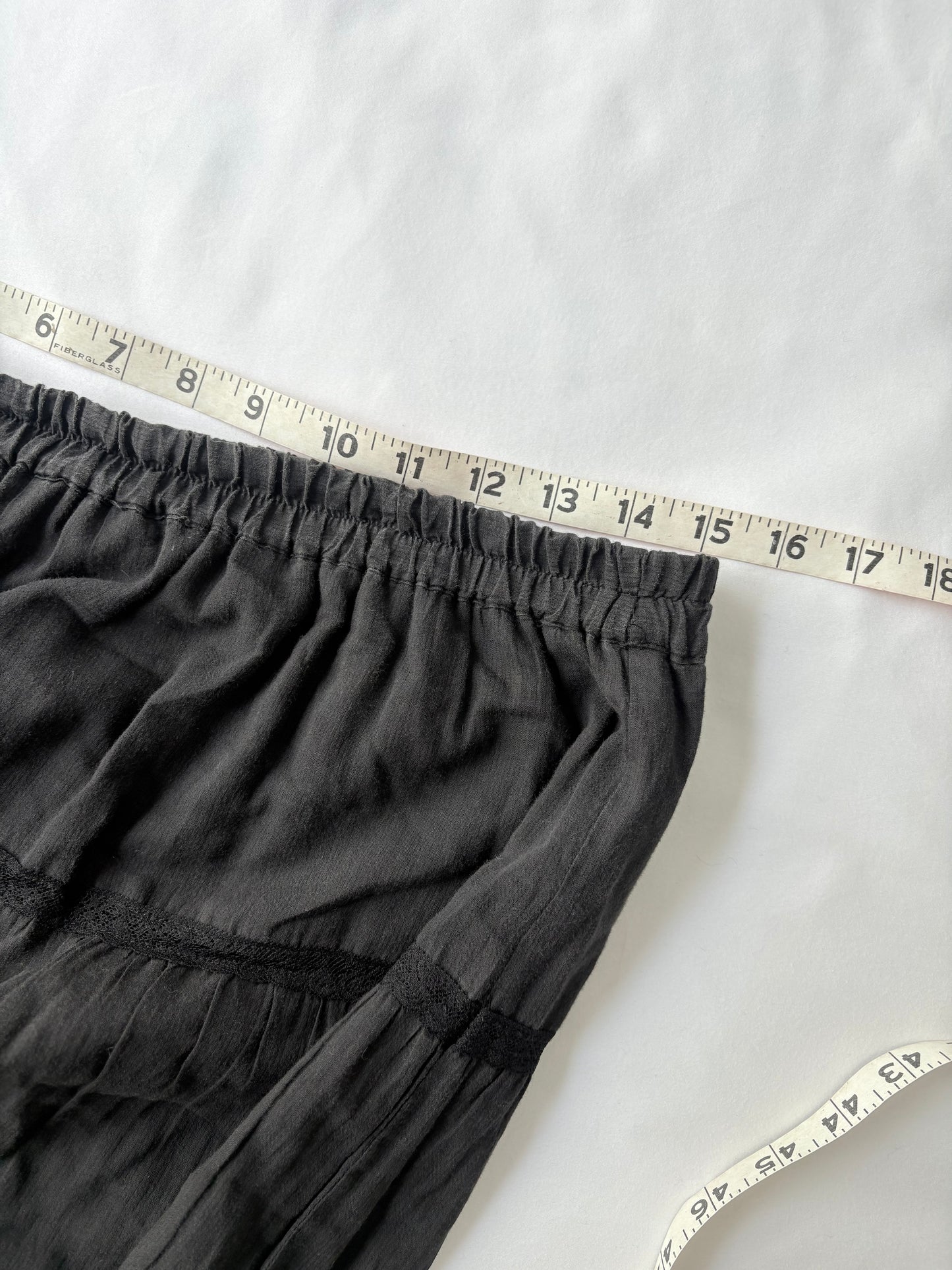 00’s Maya tiered midi skirt | Size 10-12