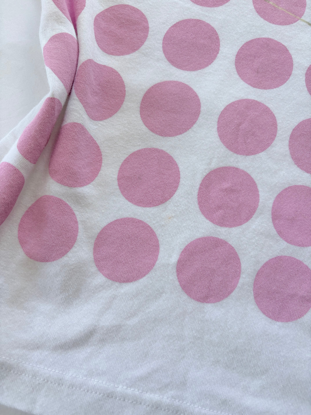 00’s Roxy pink polka dot tank | Size large