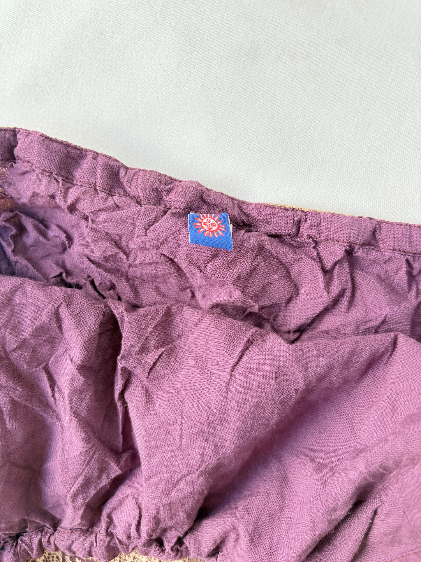 00’s Amina cotton halter top | Size 8