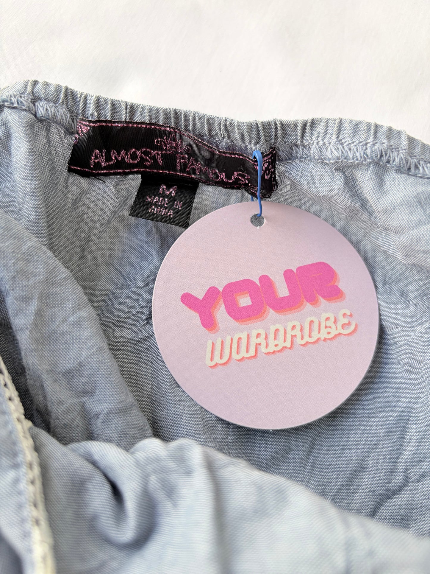 00’s Almost Famous lace trim tank | Size 10