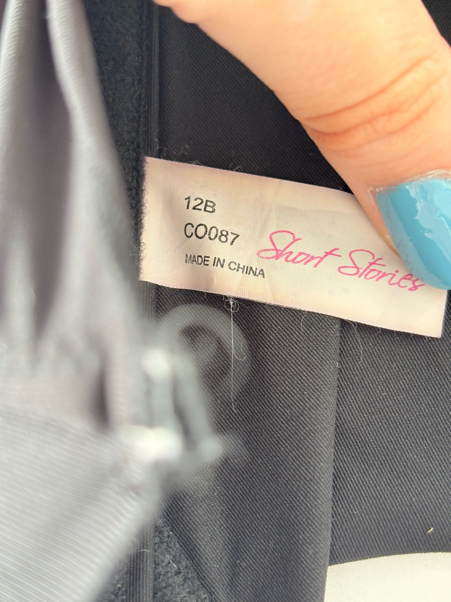 00’s Short Stories striped corset | Size 12B