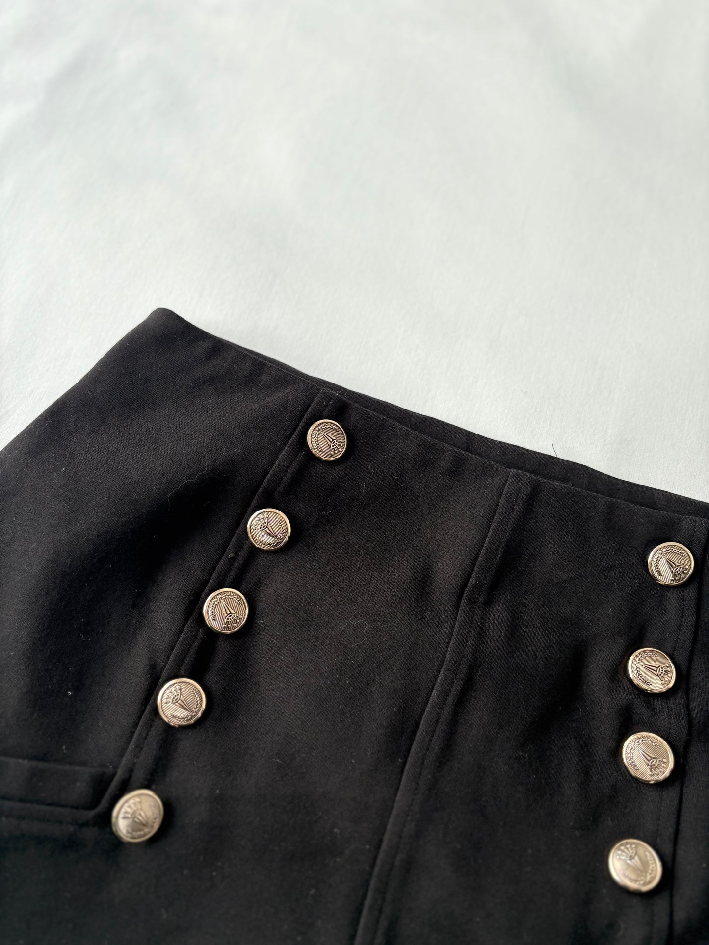 00’s Button micro skirt | Size 8