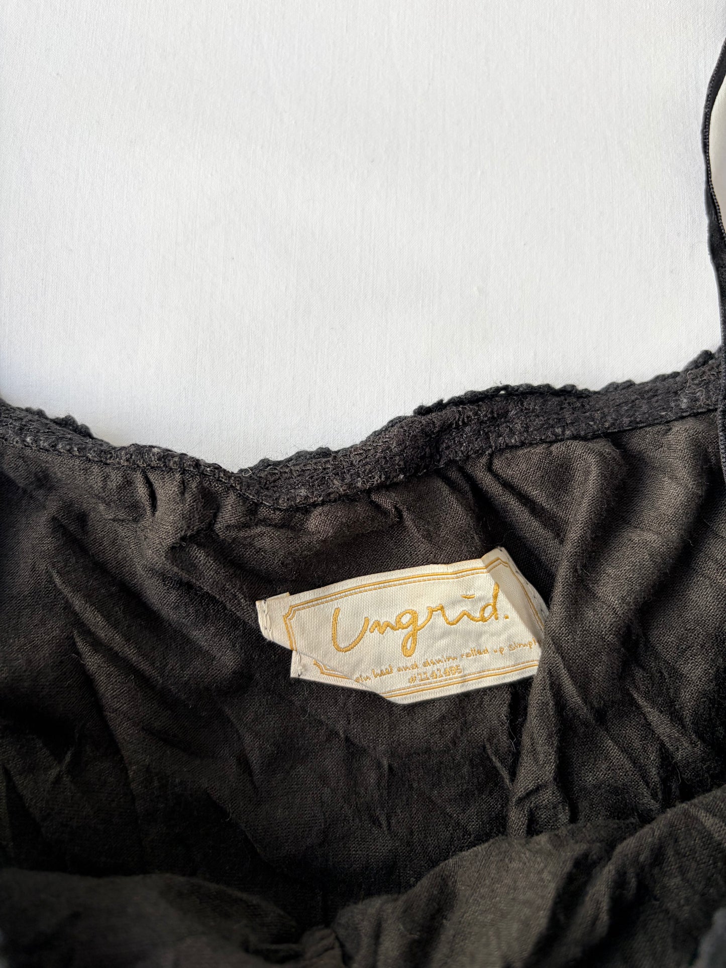 00’s Japanese lace panel cami | Size 6