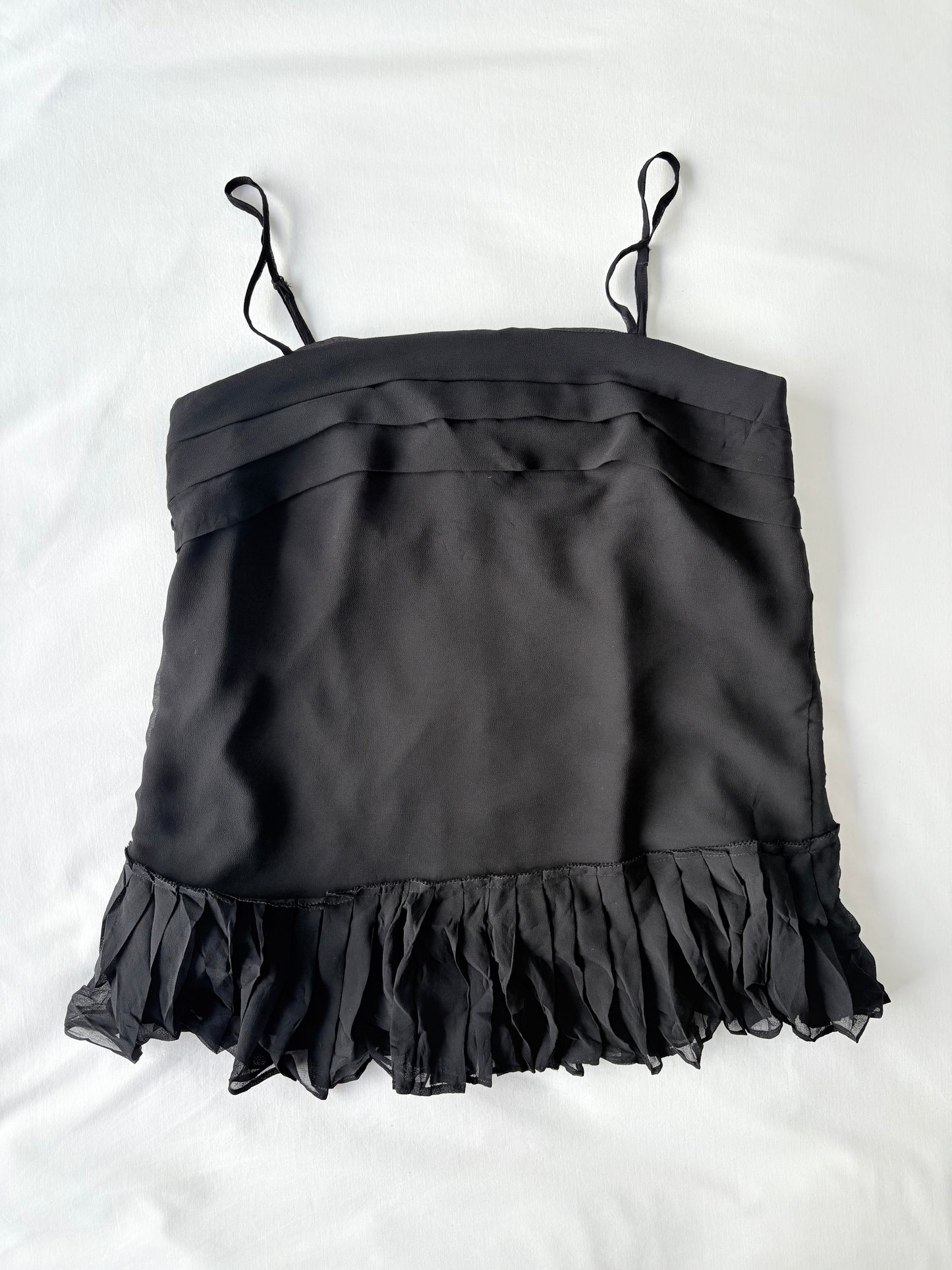 00’s Banana Republic ruffle cami | Size 10-12