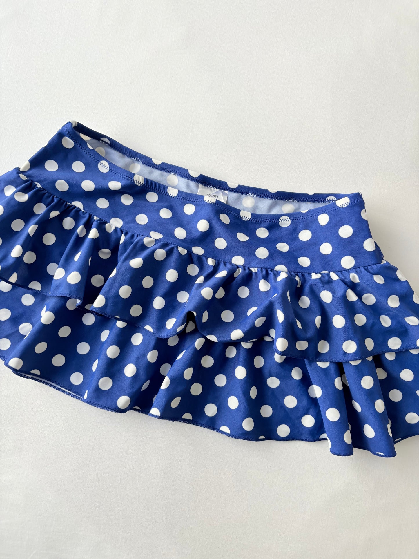 00’s Ruffle micro mini skirt | Size 6-8