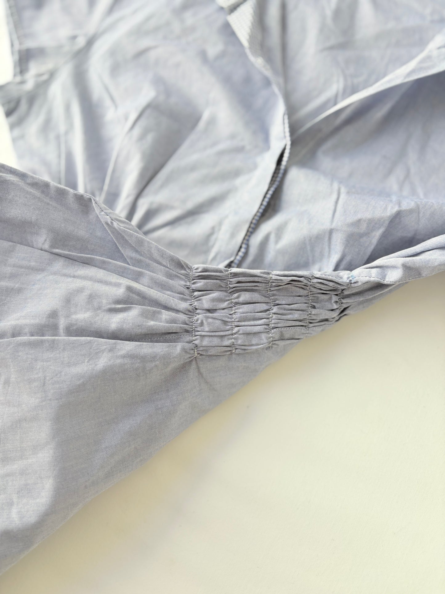 00’s ONLY blue cinched shirt | Size 10