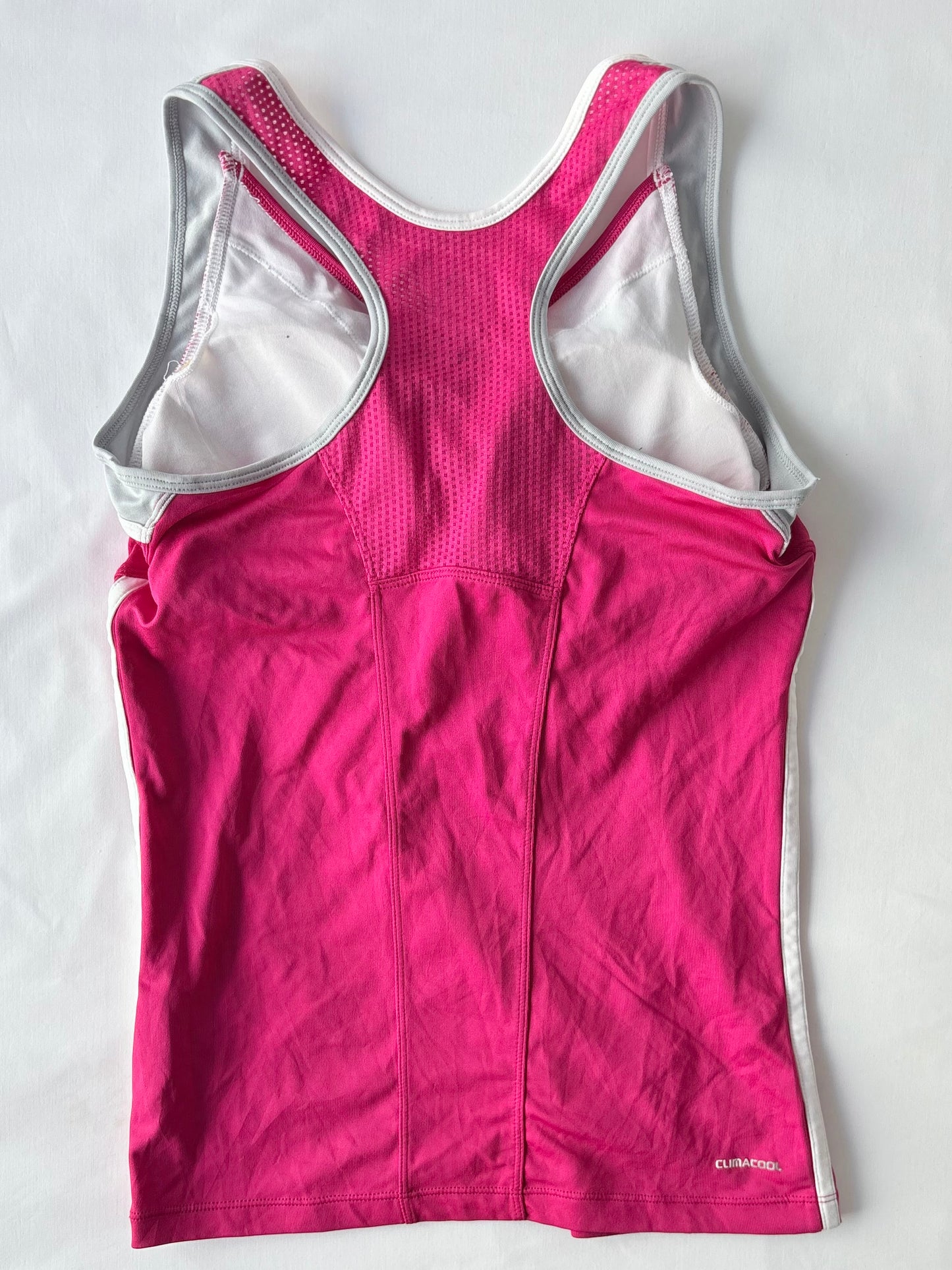 00’s Pink adidas sports tank | Size 12