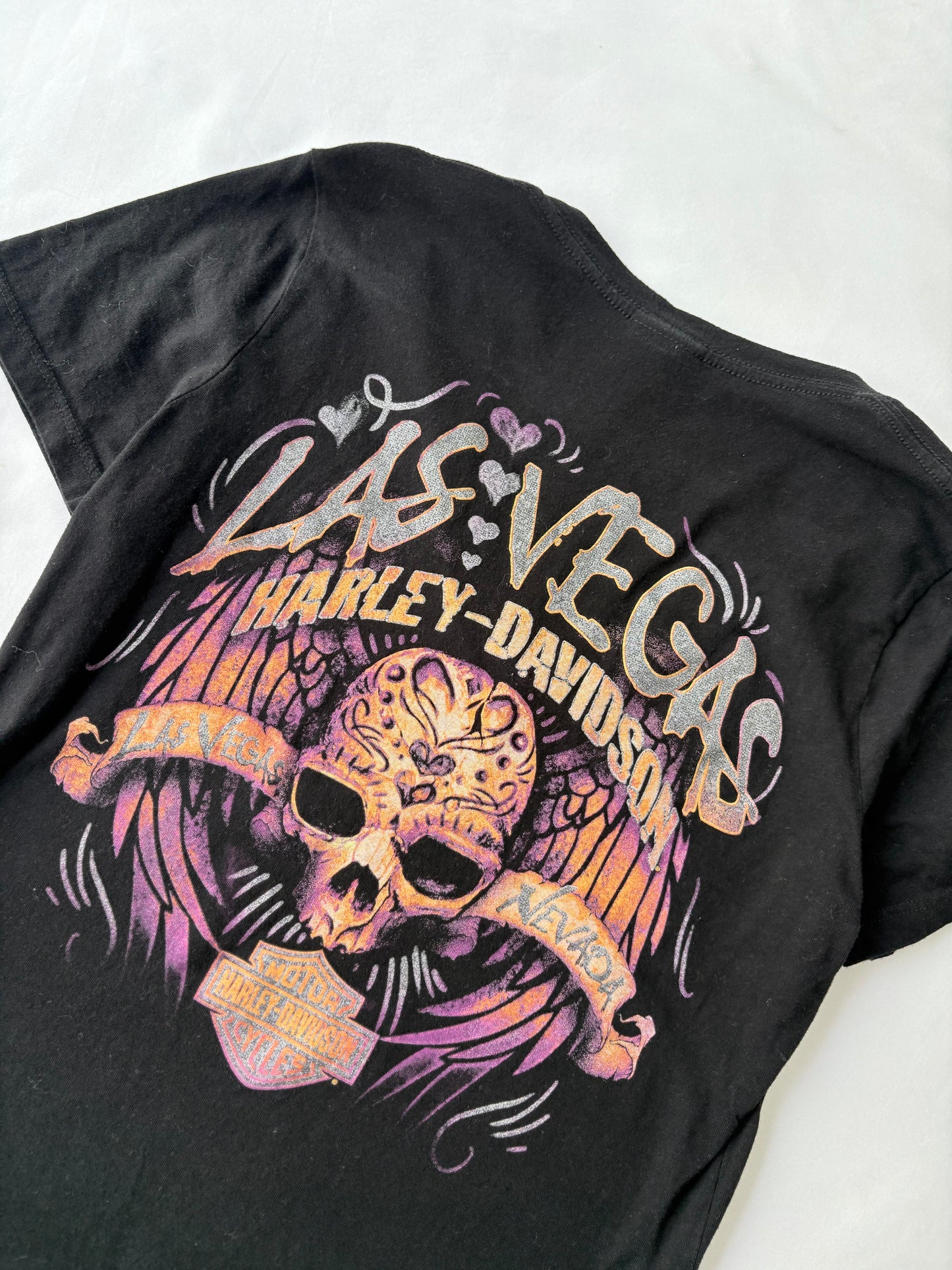 00’s Harley Davidson skull tee | Size large