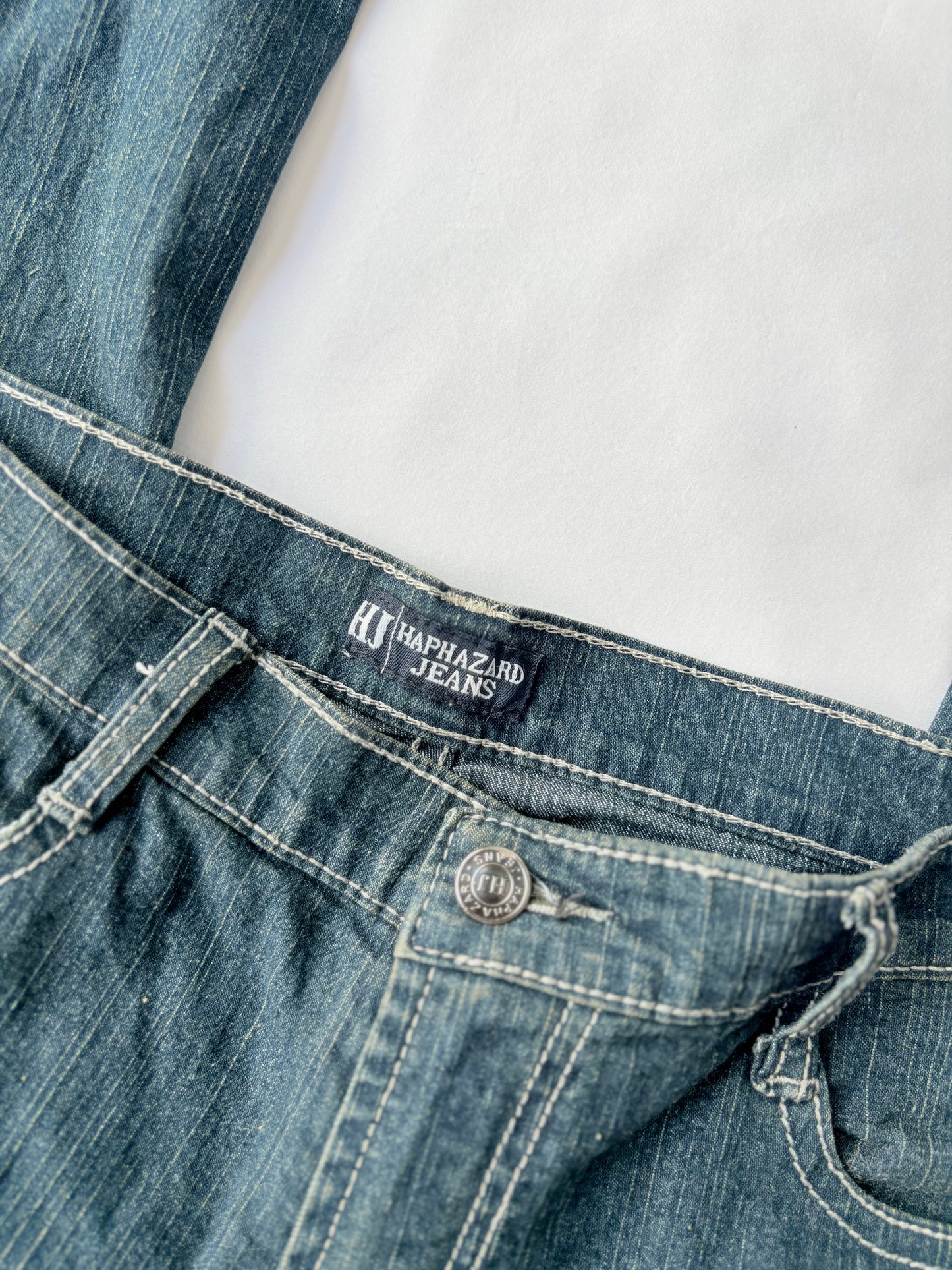 00’s Bootcut beaded jeans | Size 10