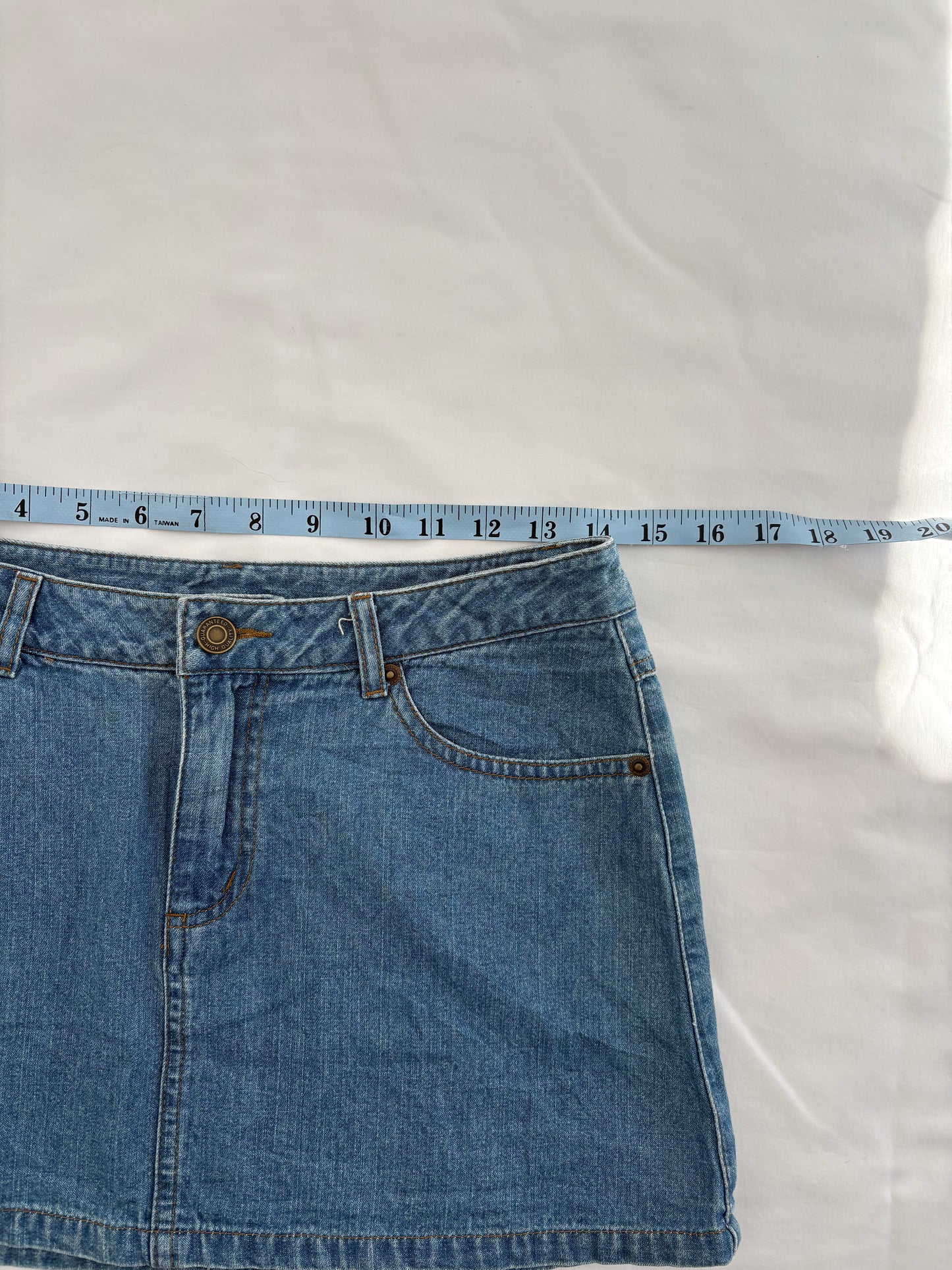 00’s Denim mini skirt | Size 6