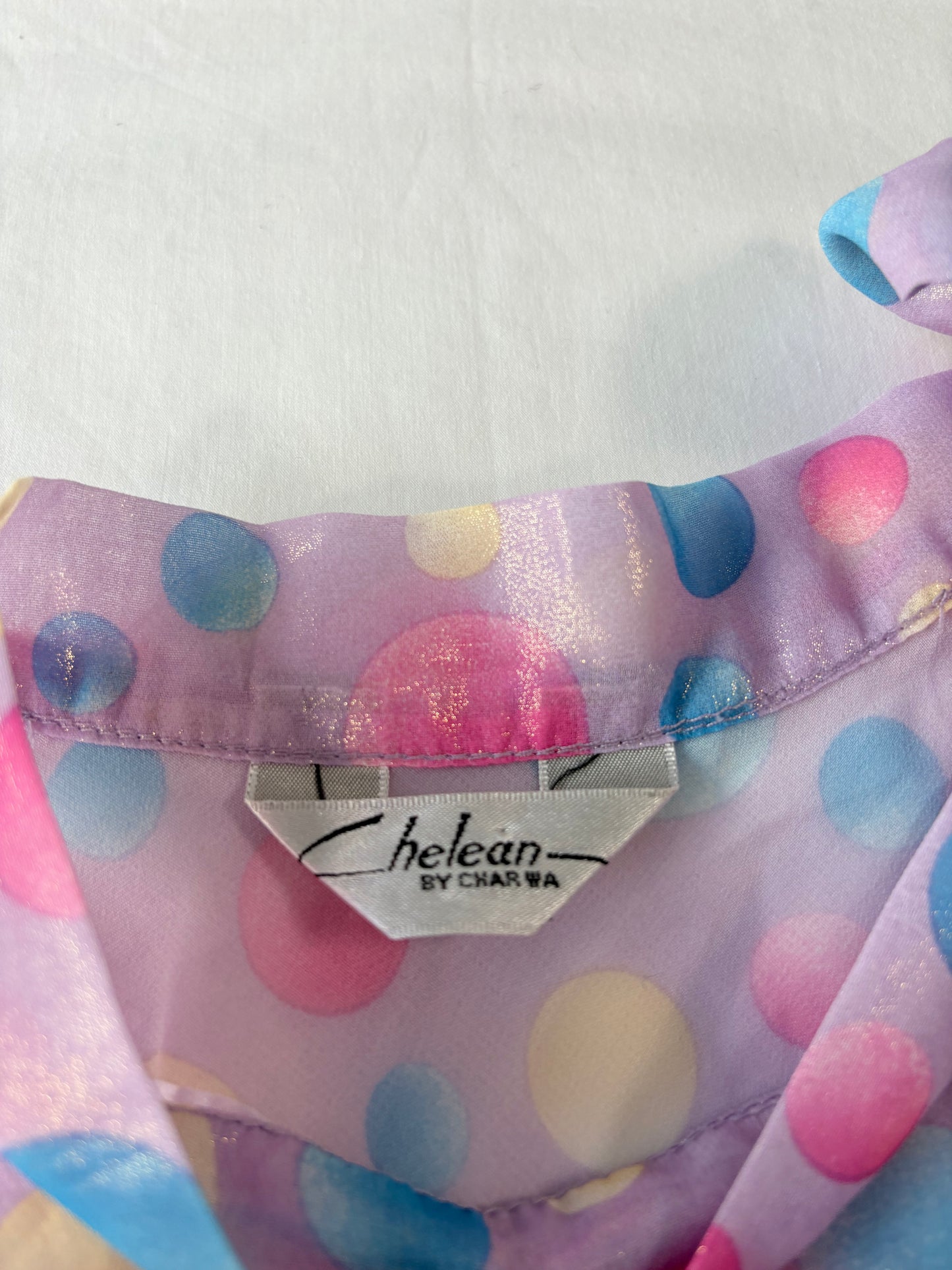 90’s Polka Dot shift top | Size 8-10