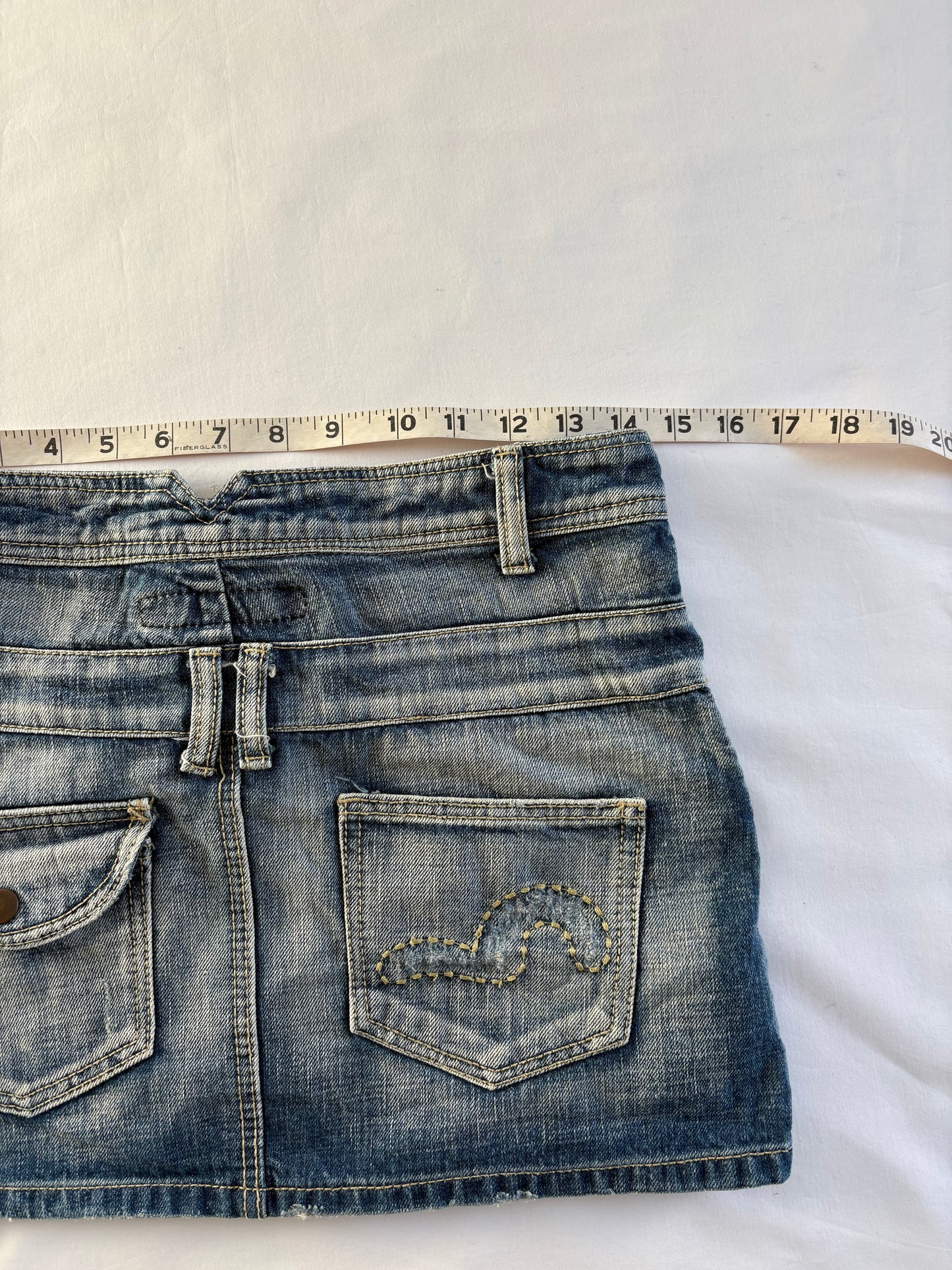 00’s High waisted denim skirt | Size 8