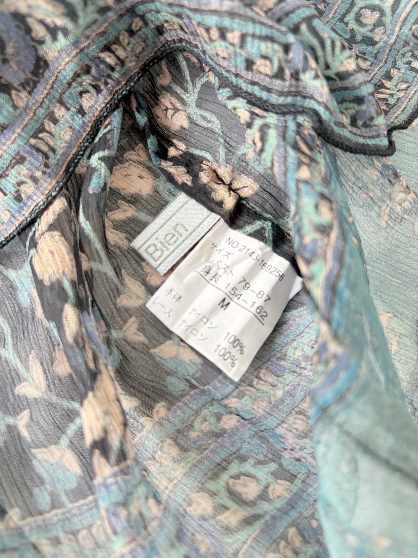 00’s Boho Japanese top | Size medium