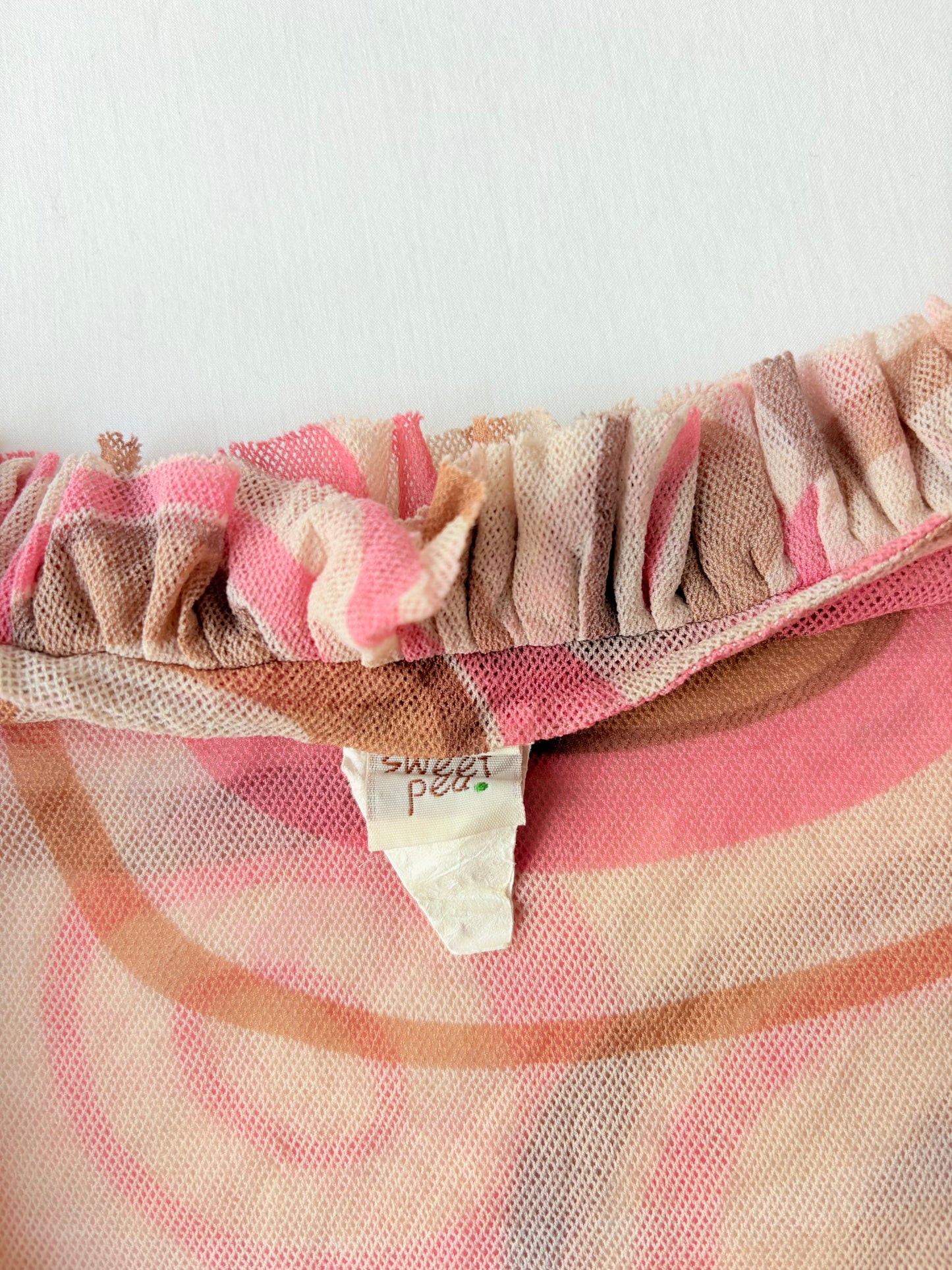 00’s Sweet Pea ruffle tank | Size 10