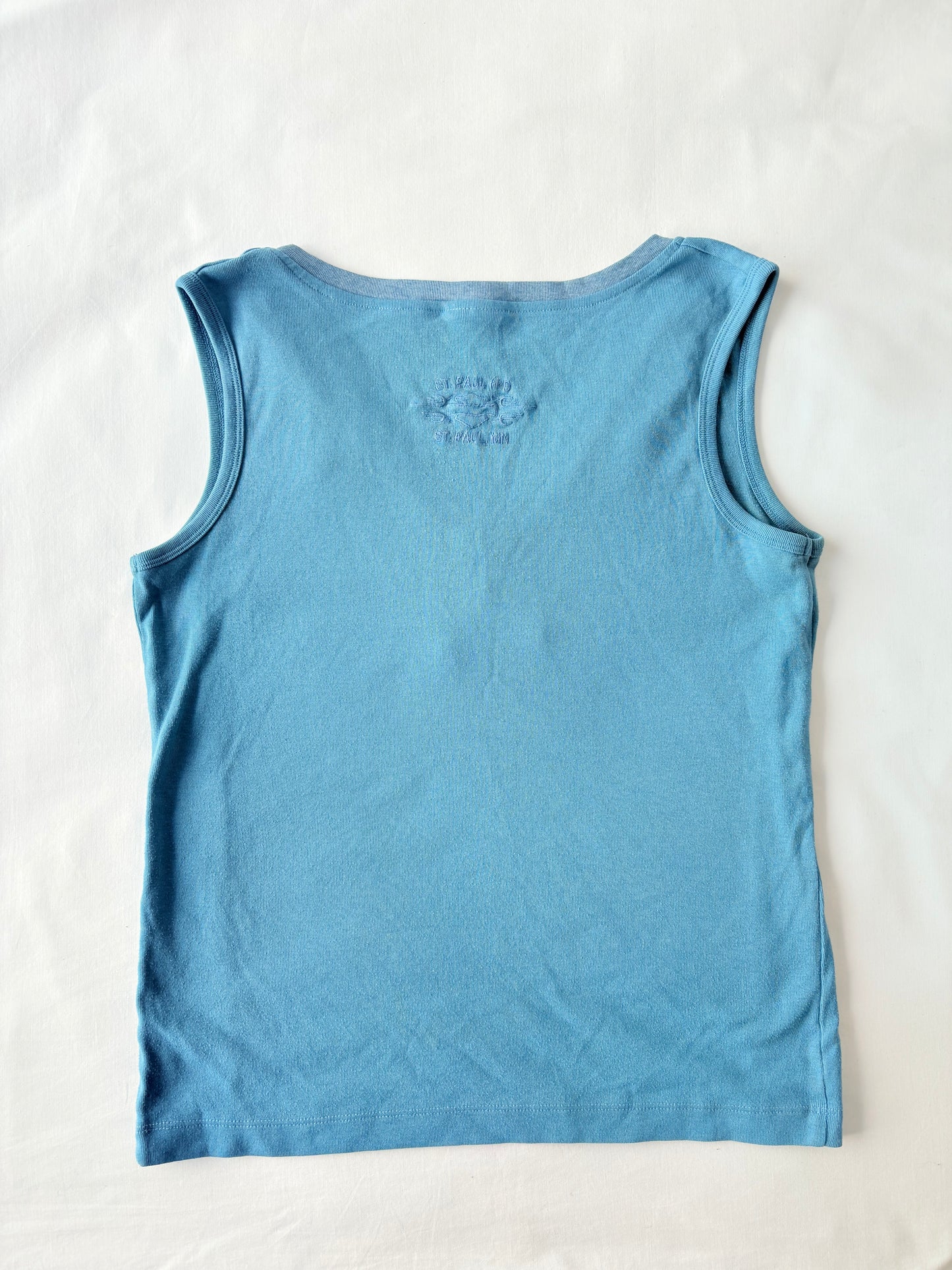 00’s Harley Davidson blue tank | Size large