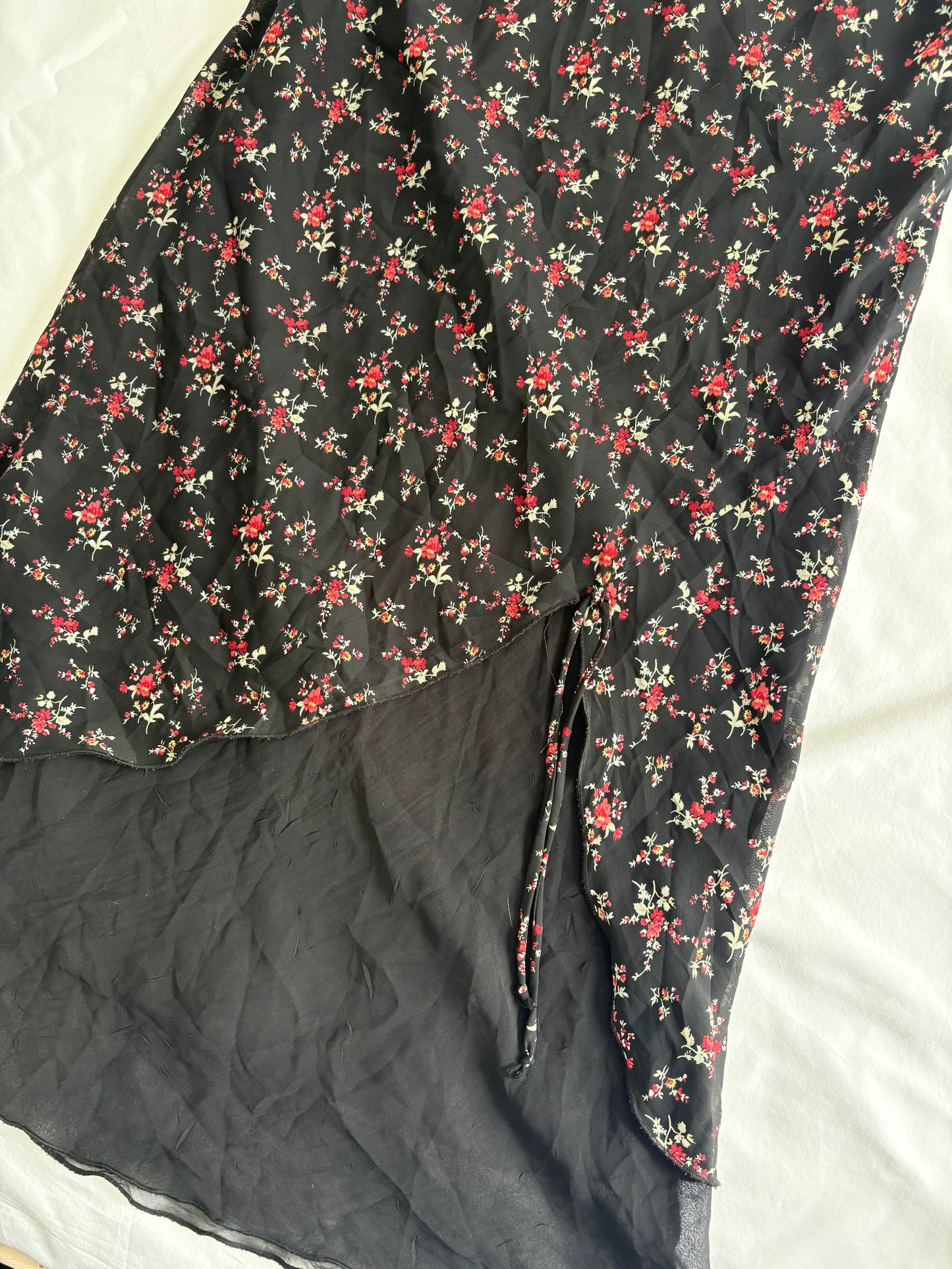 00’s Floral maxi skirt | Size 12