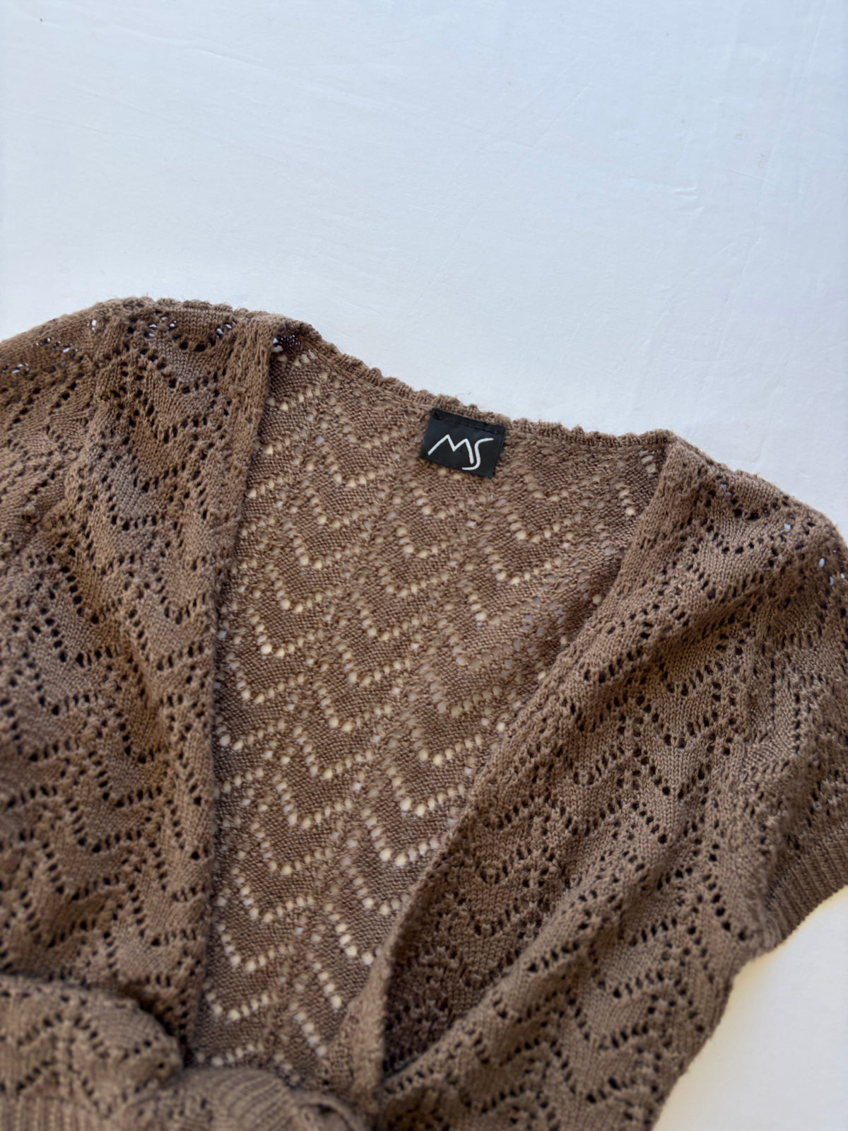 00’s MS knit tie top | Size 8-10