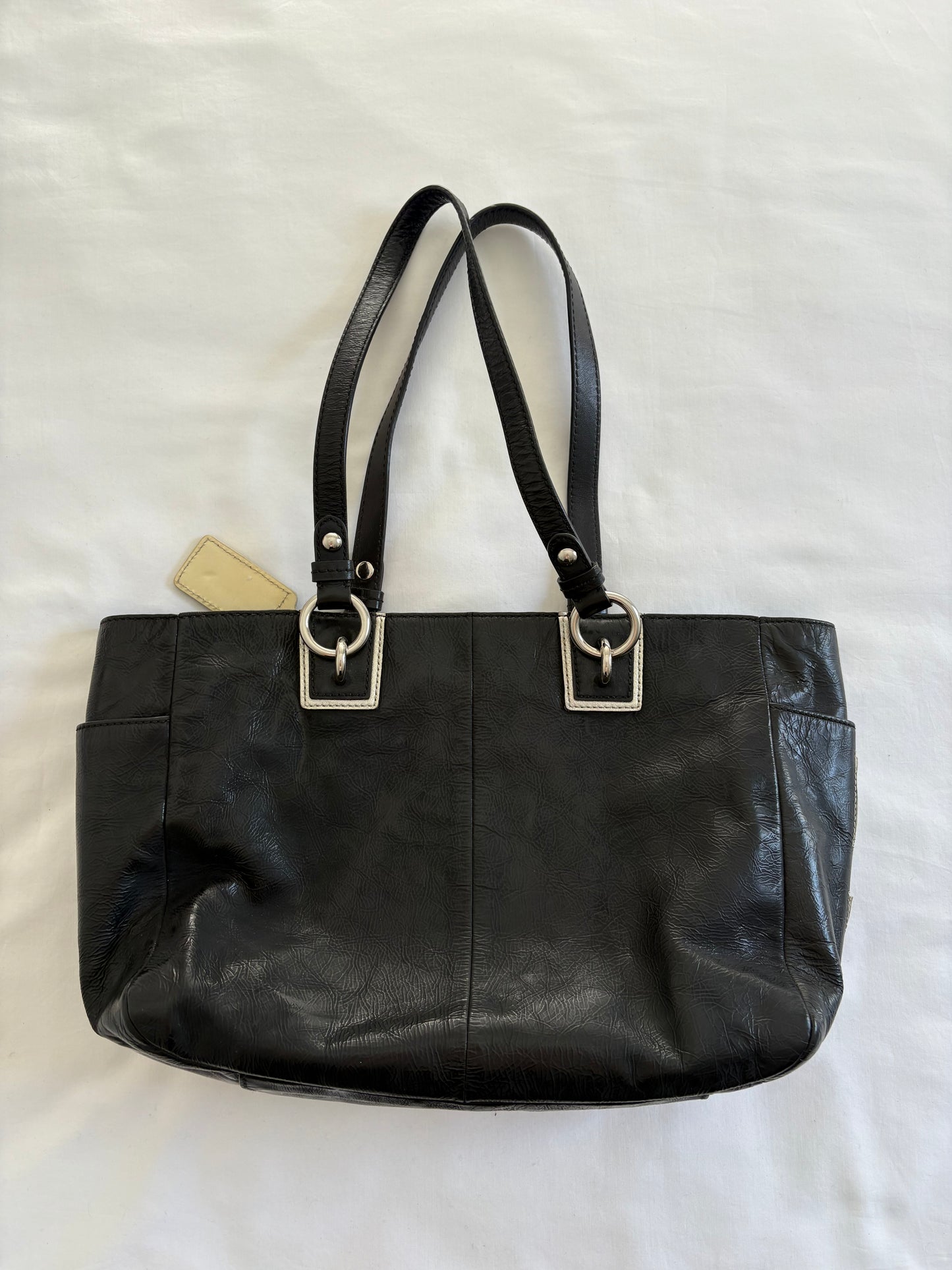 00’s Coach leather shoulder bag
