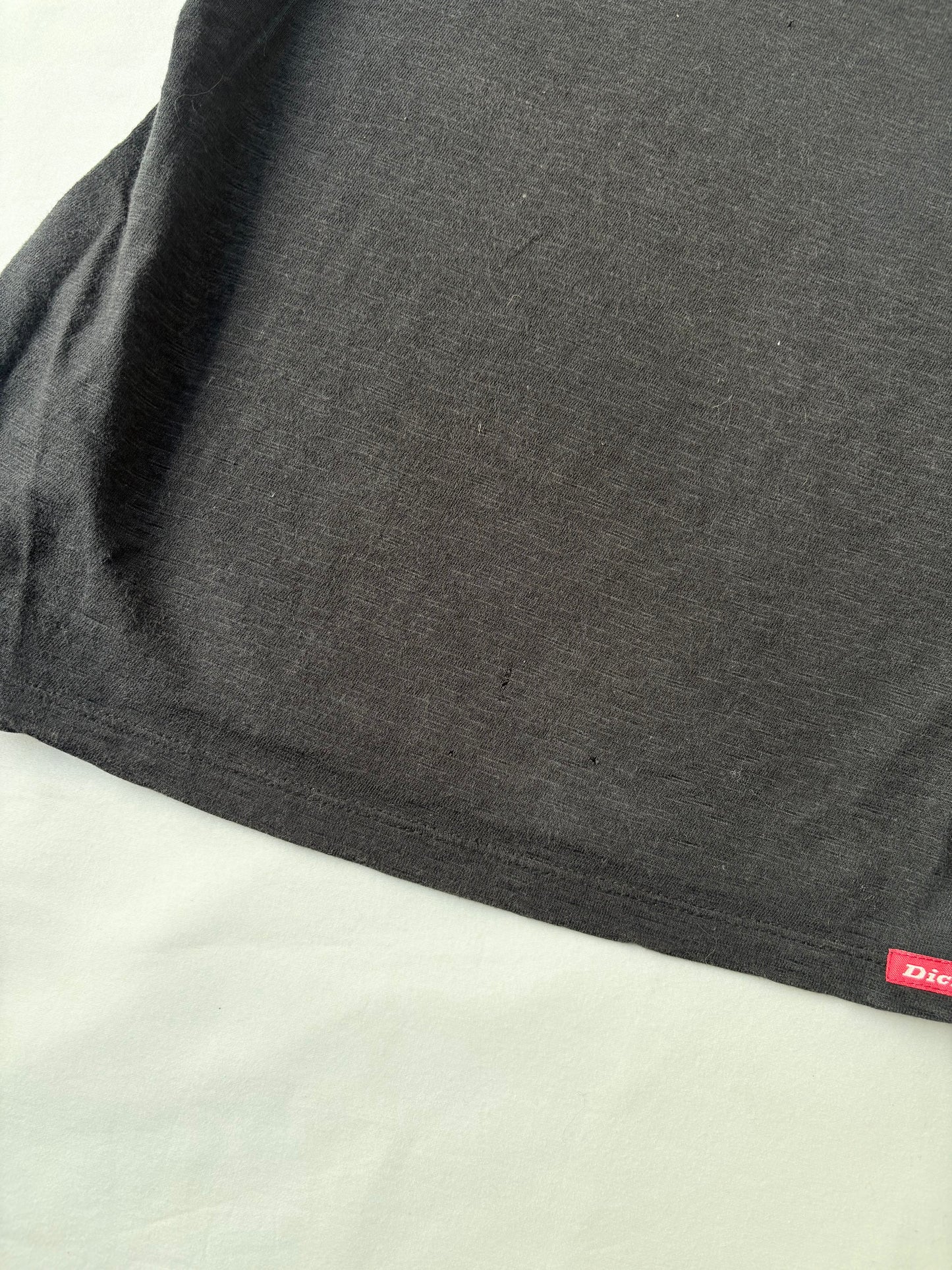 00’s Dickies sequin distressed tee | Size large