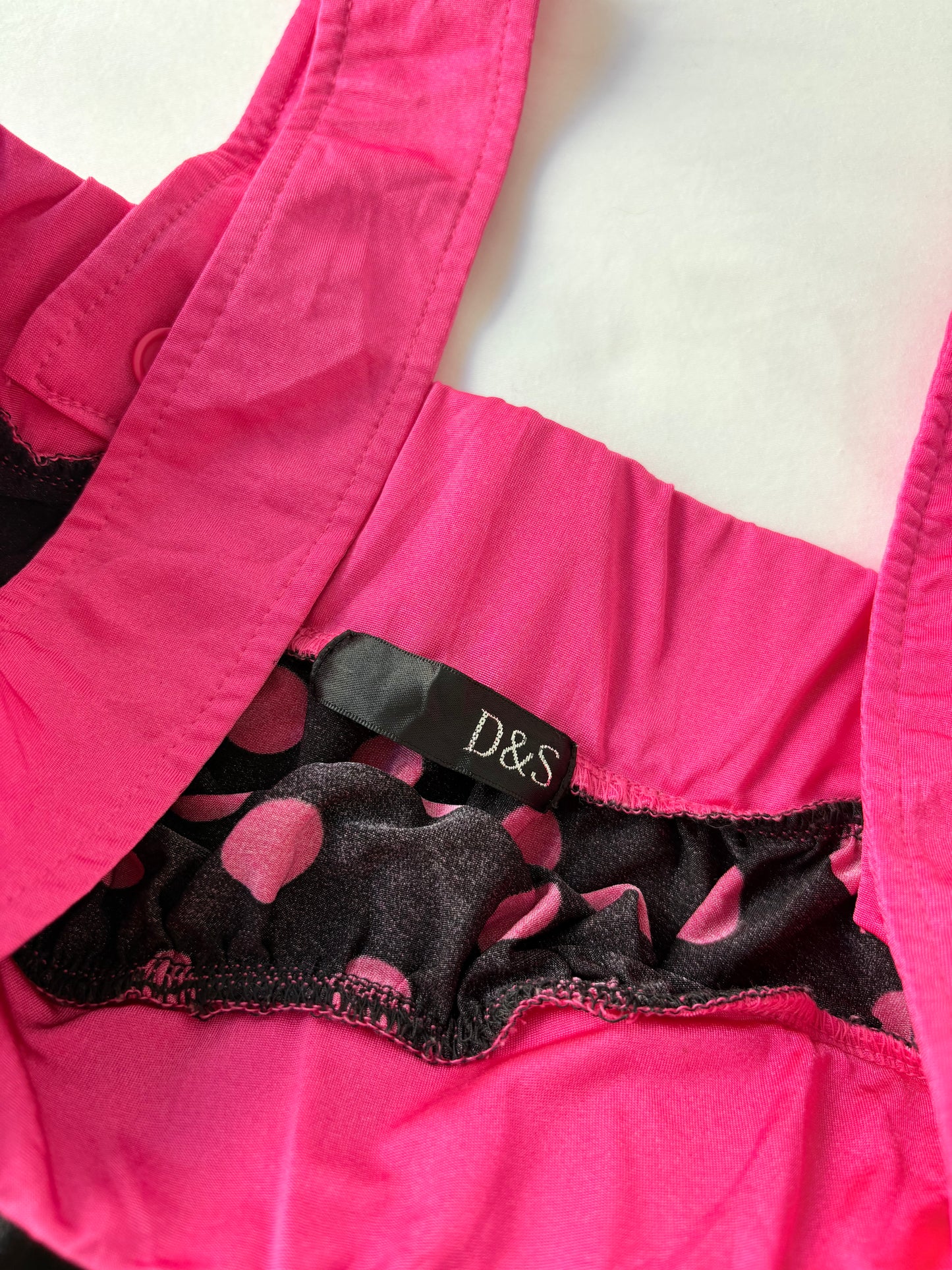00’s Polka dot babydoll top | Size 10
