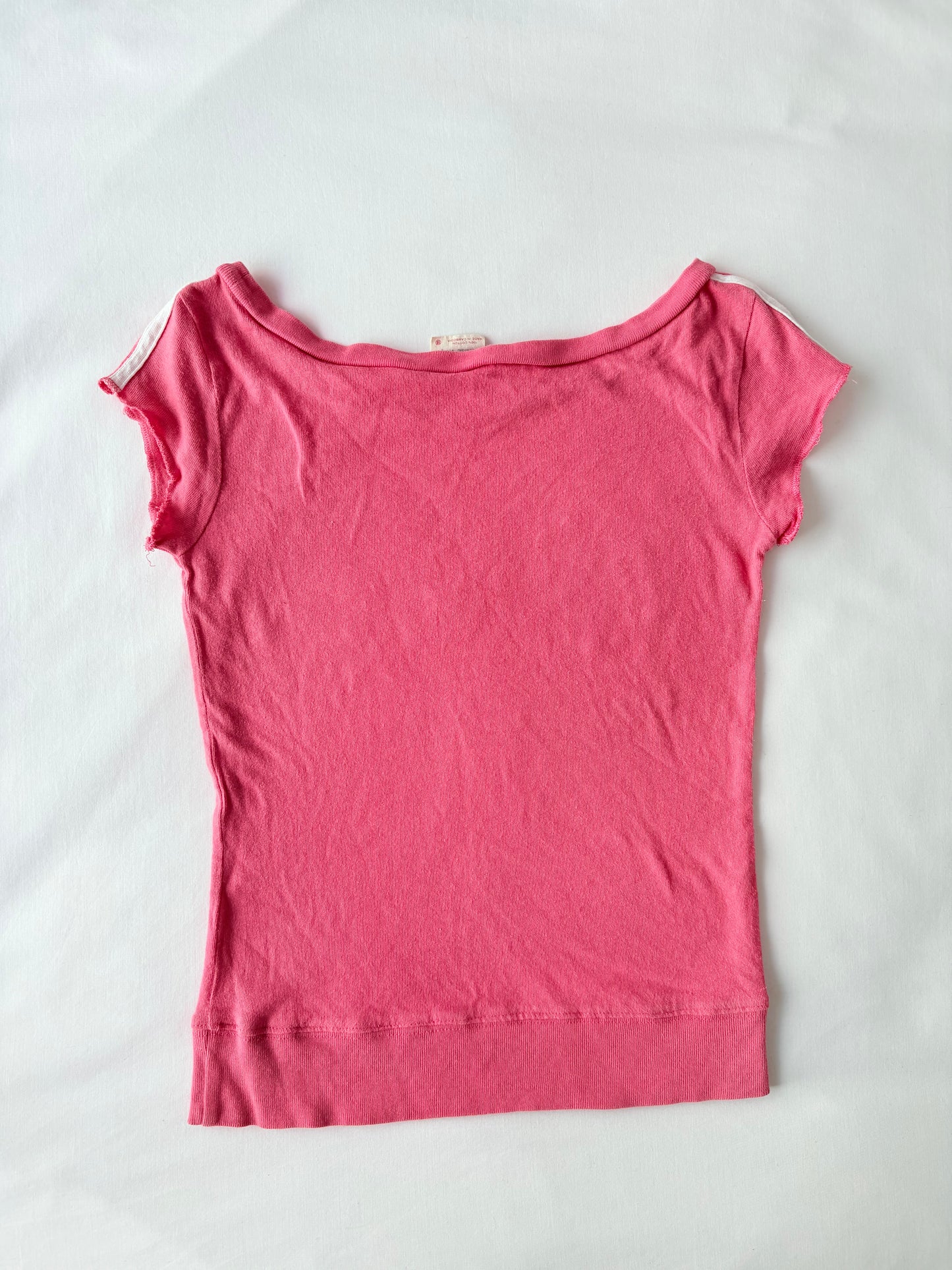 00’s Abercrombie boat neck tee | Size 8-10