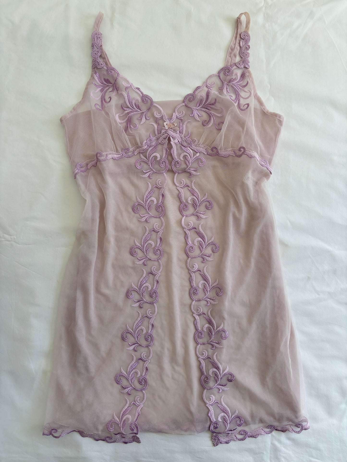 90’s Purple mini slip dress | Size 10