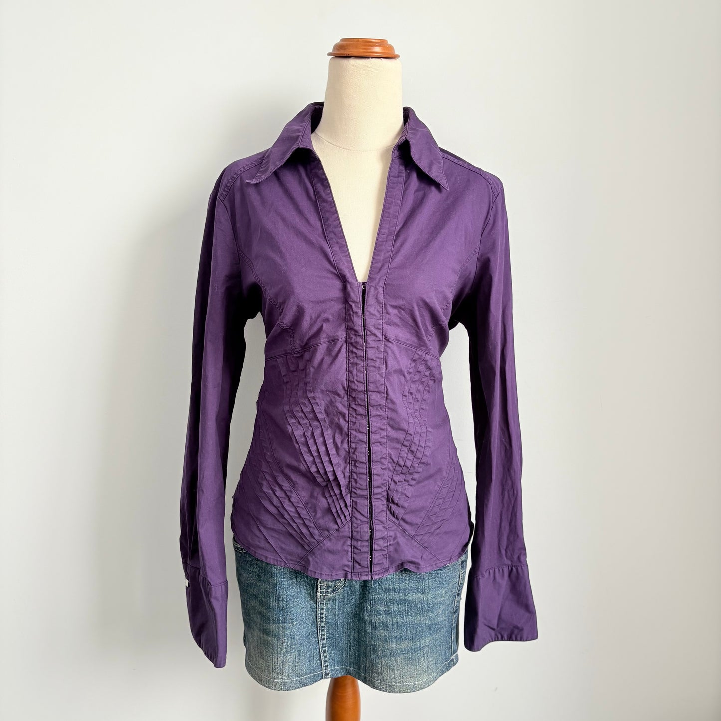00’s Stax hook and eye shirt | Size 14