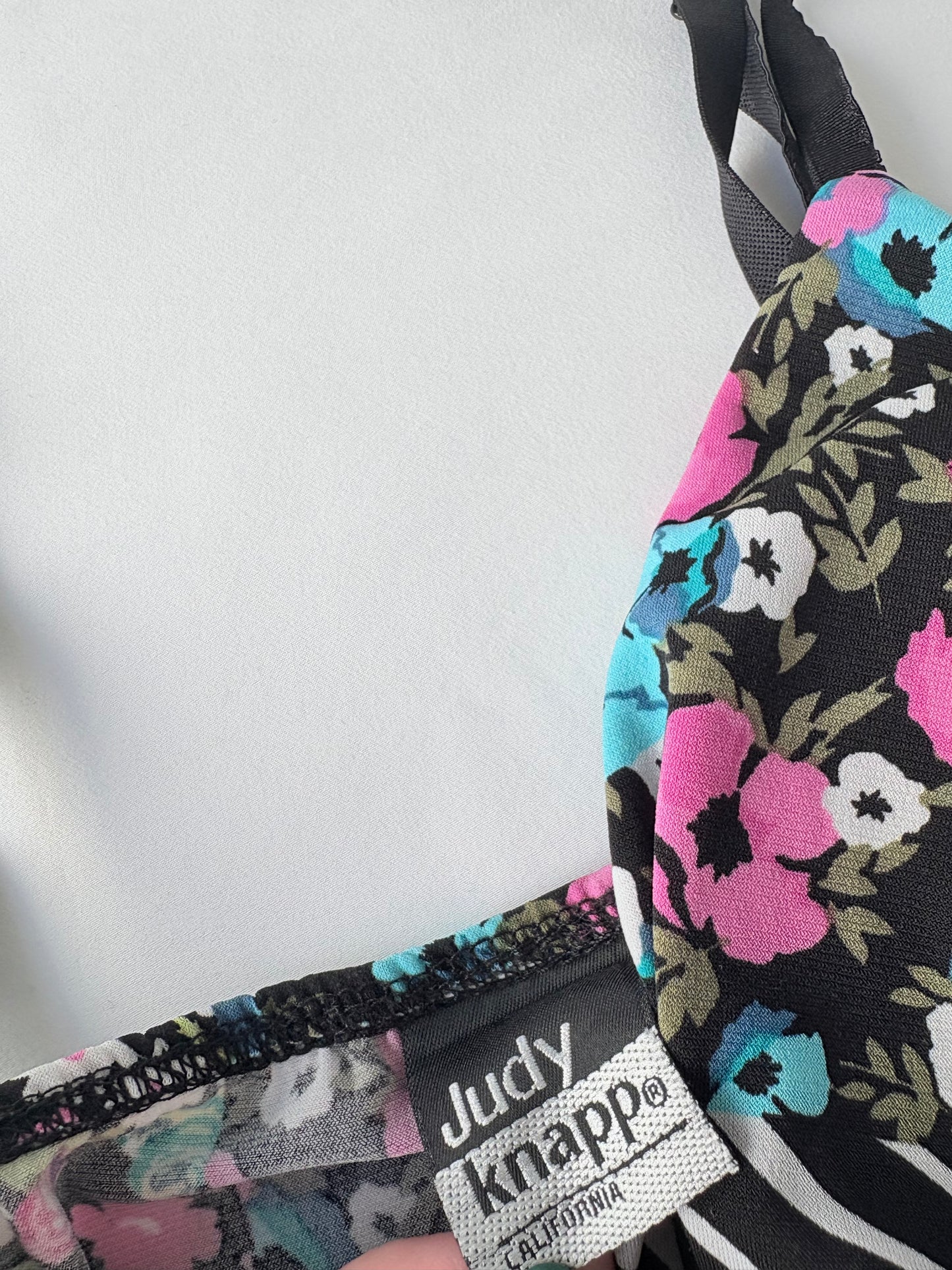 00’s Tie floral mini dress | Size small