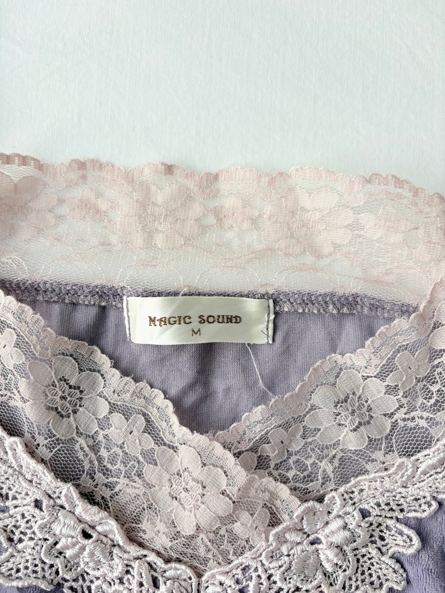 00’s Purple velvet lace cami | Size medium