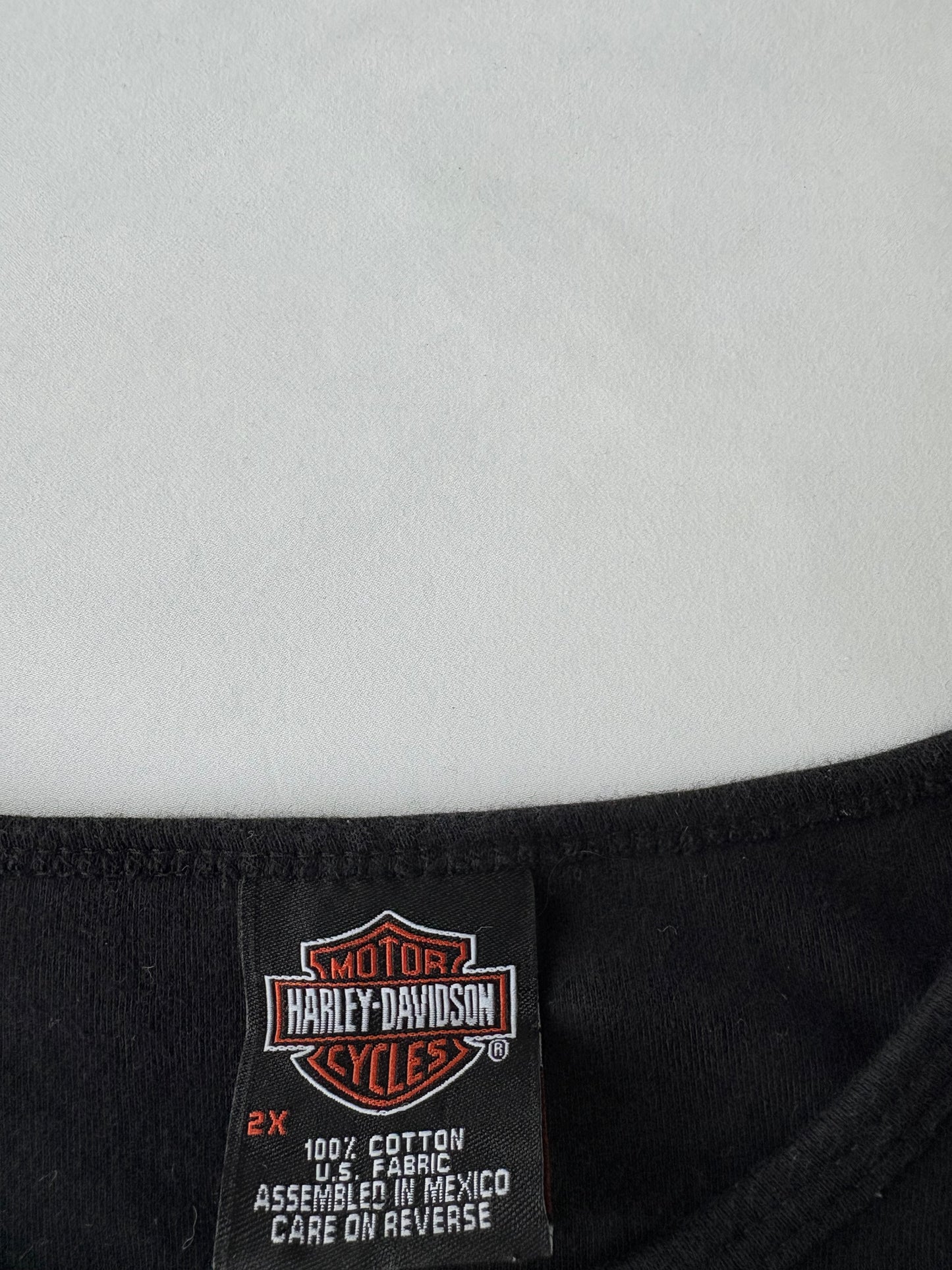 00’s Harley Davidson bedazzled tee | Size 2X