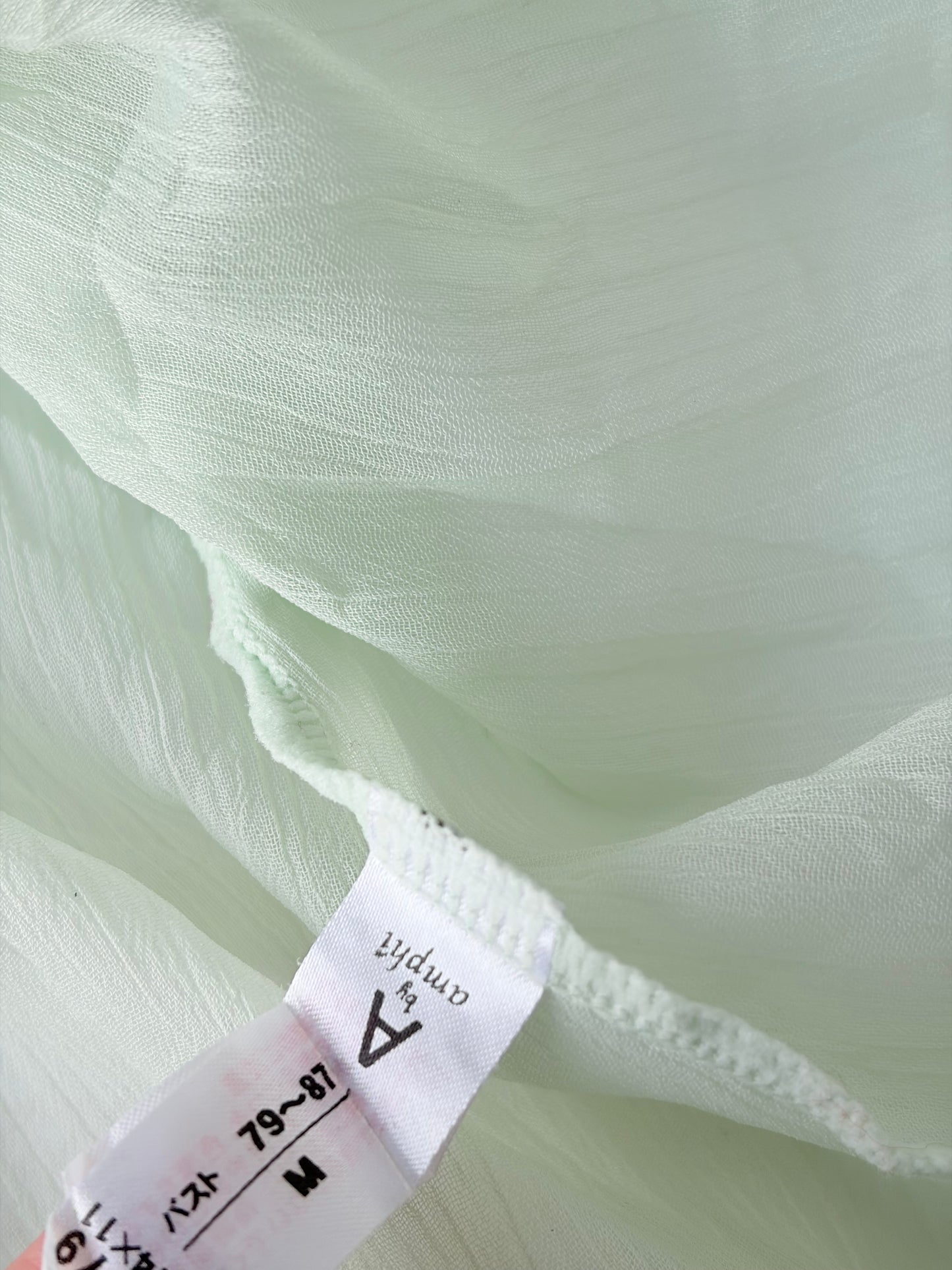 00’s Amphi mint babydoll cami | Size 10