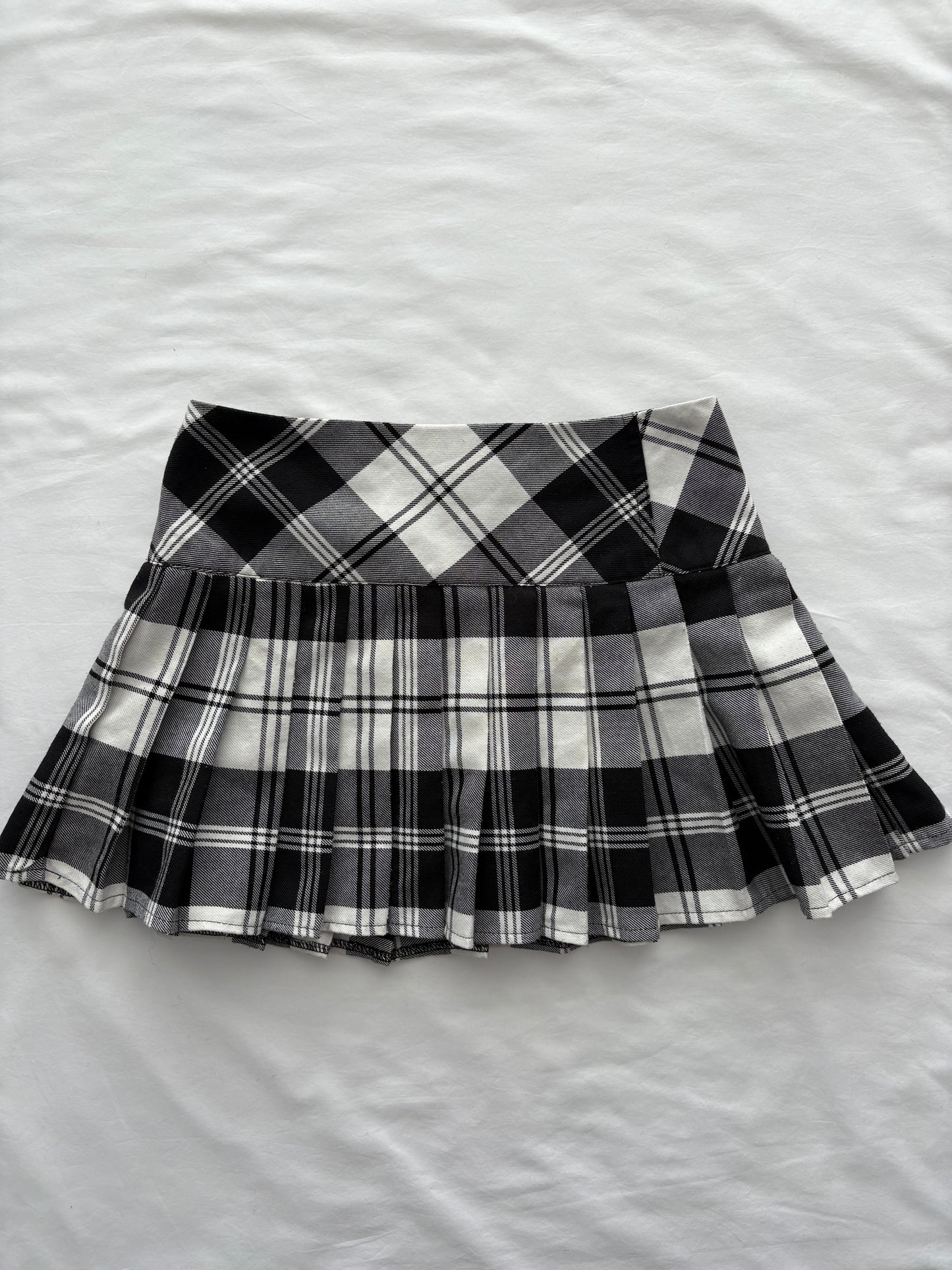 00’s Plaid mini skirt | Size 6