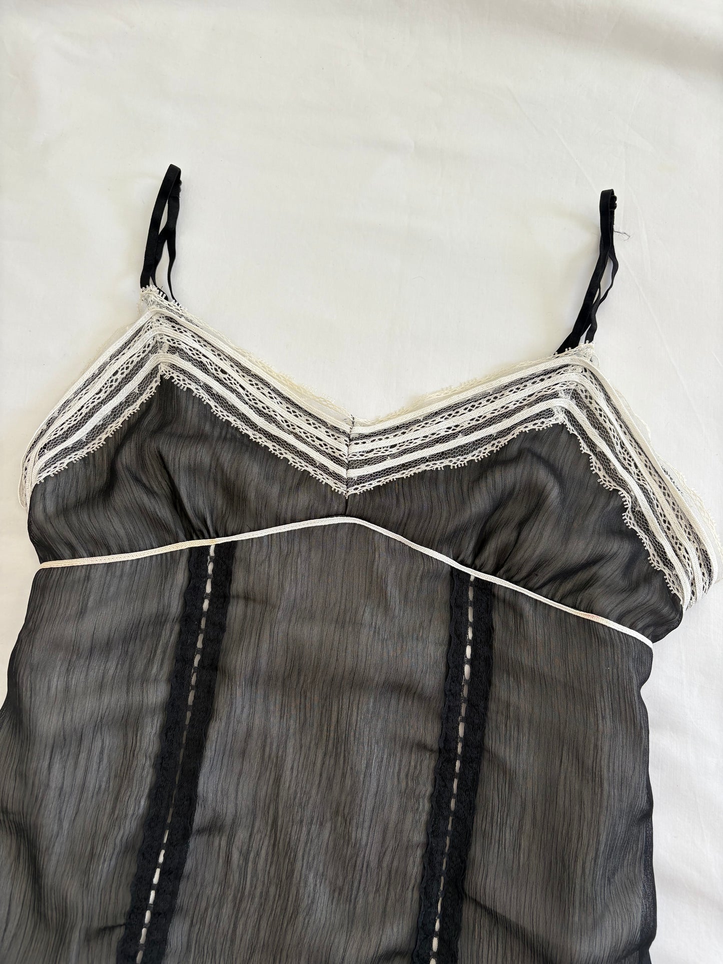 00’s Ribbon tie cami | Size 12