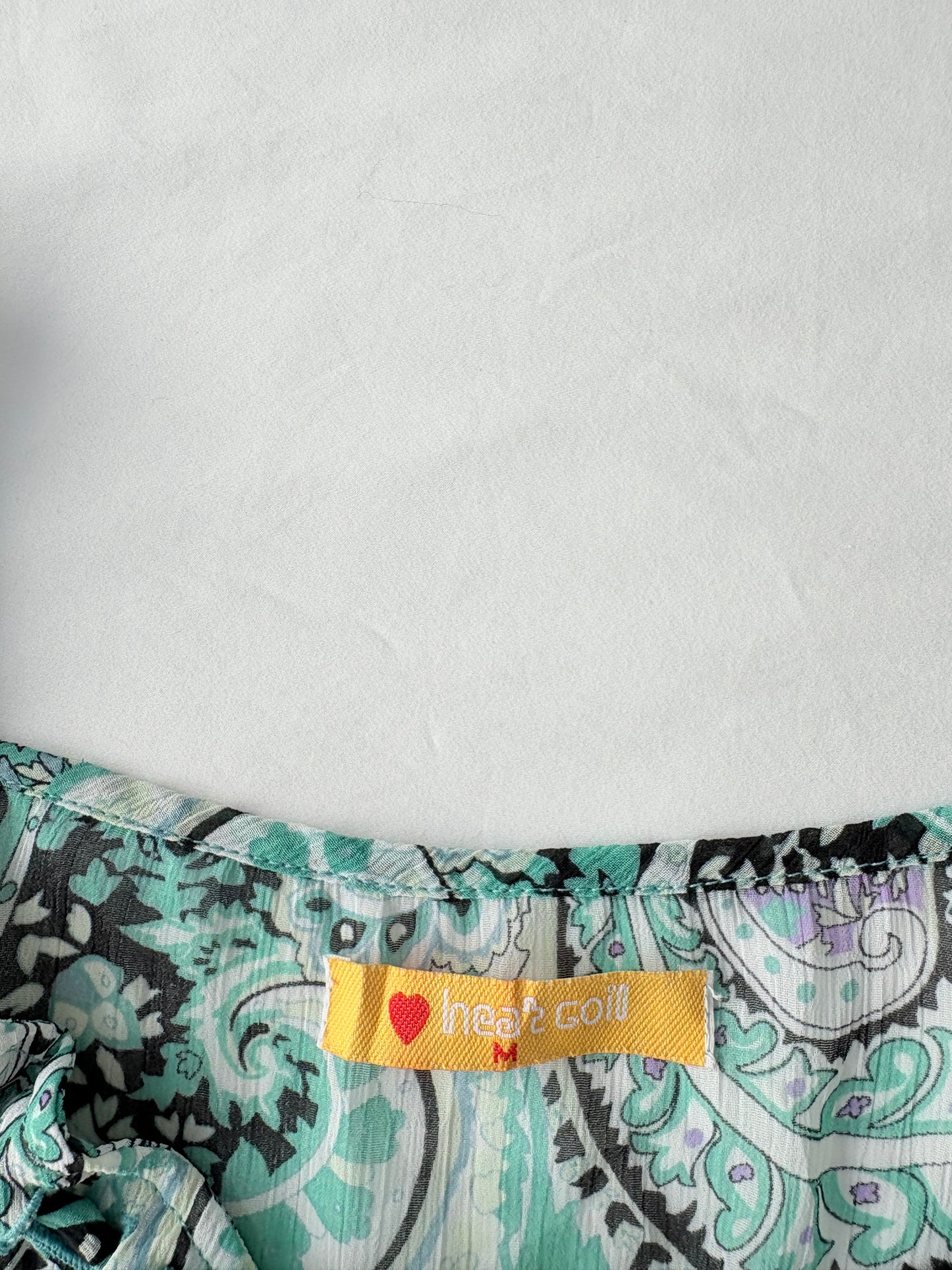 00’s Split front tie cami | Size 10-12