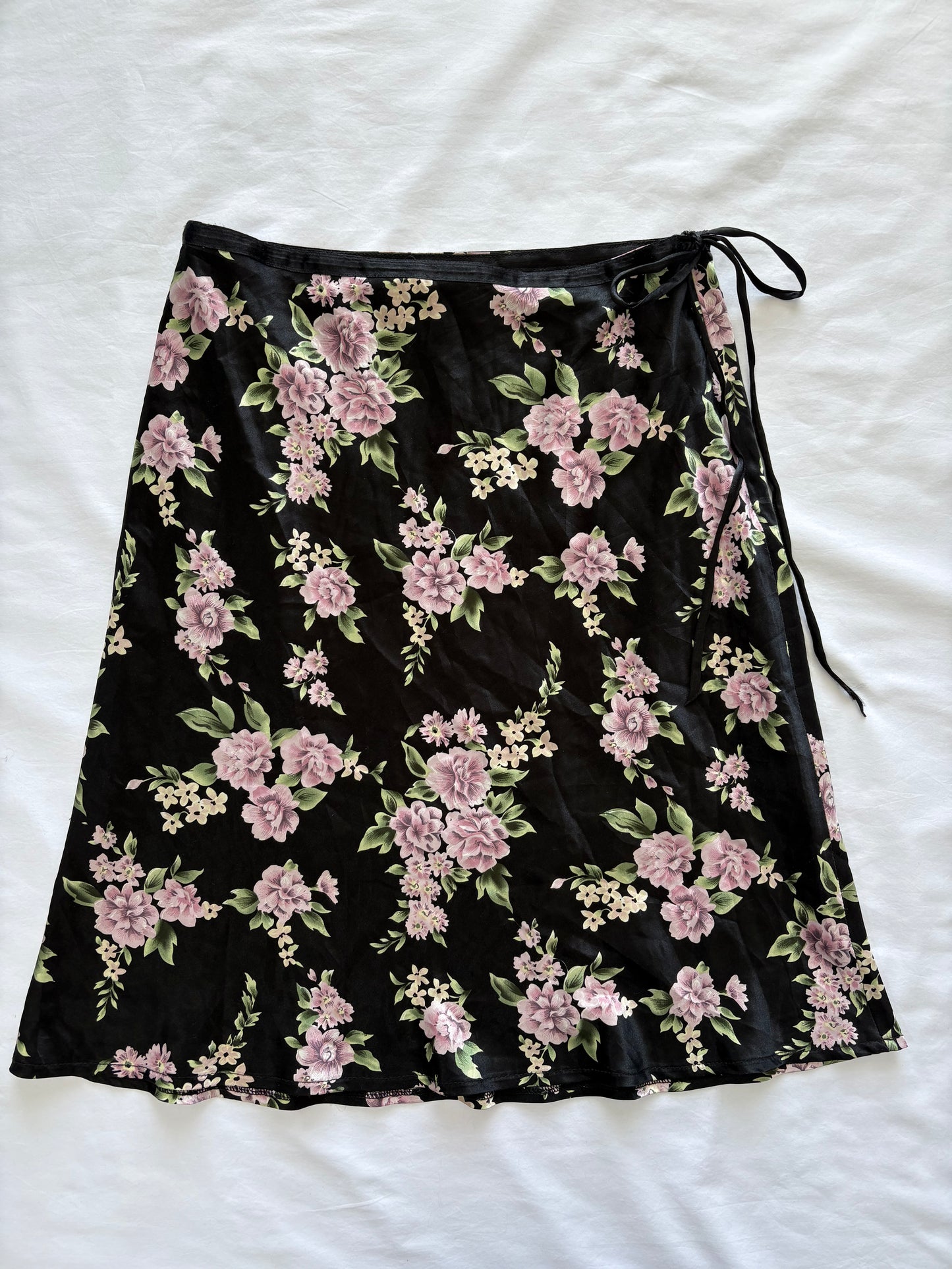 00’s Floral midi skirt | Size 10