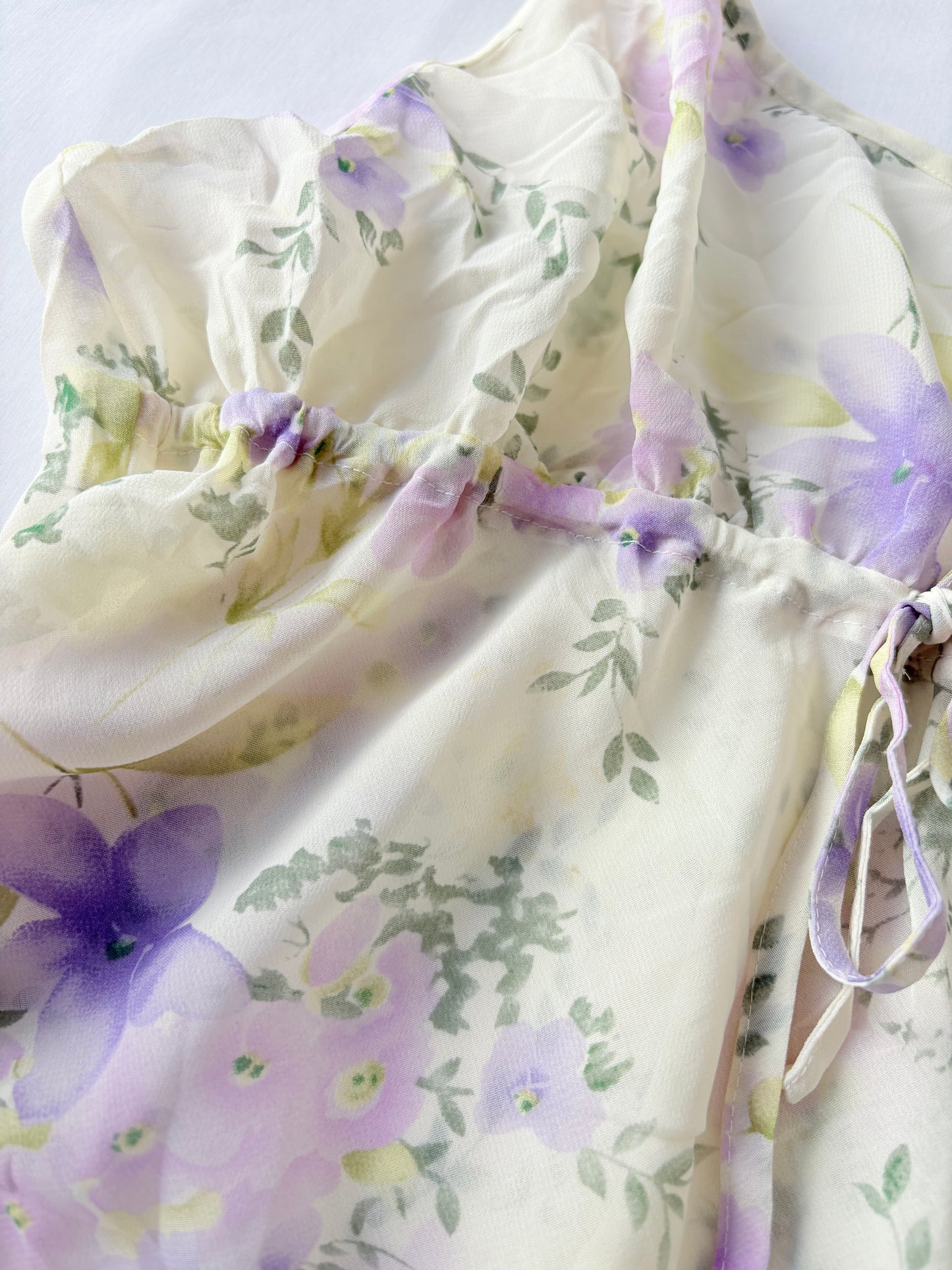 00’s Tie floral cami | Size 10-12