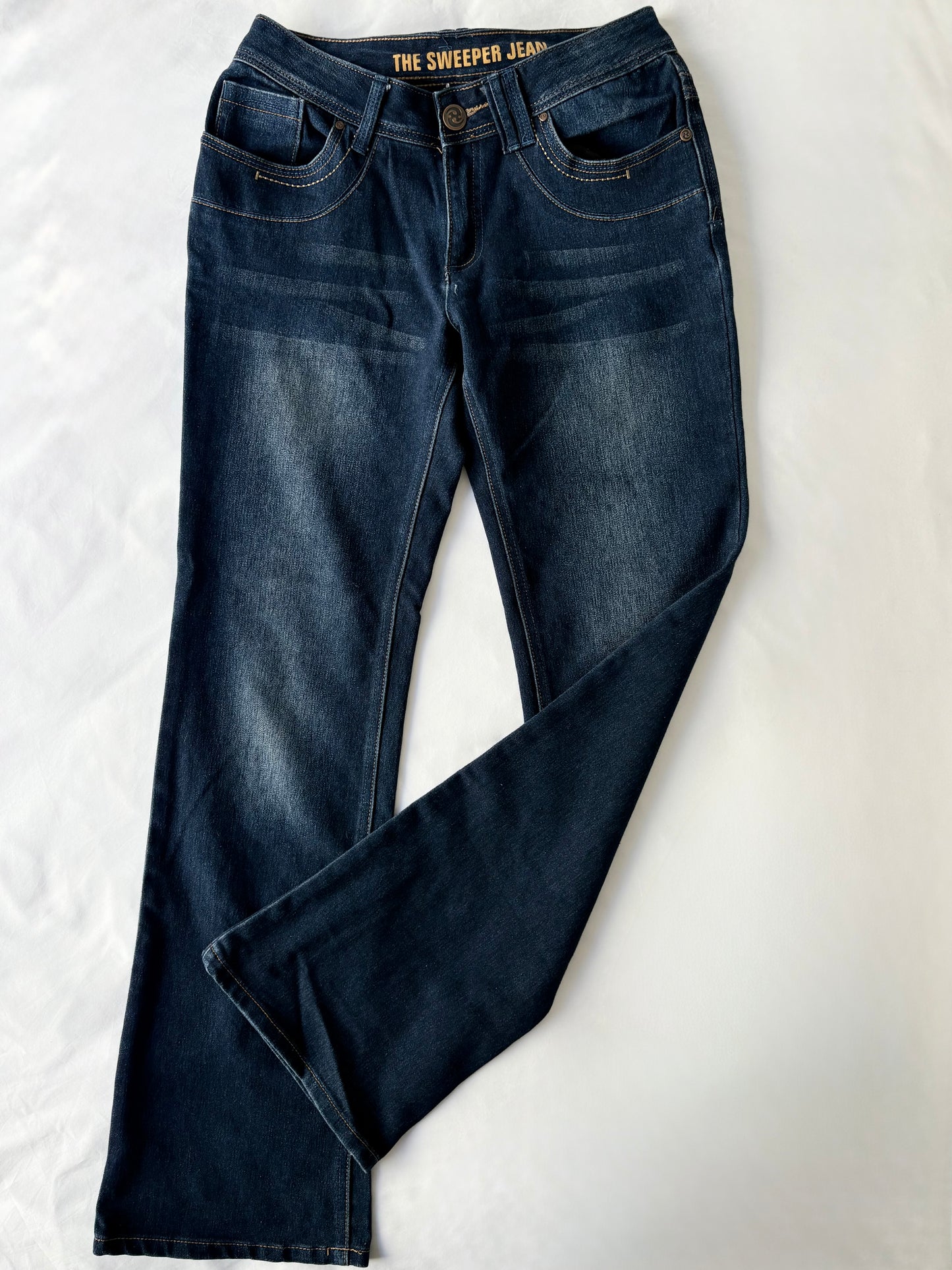 00’s Bootcut sweeper low rise jeans | Size 8