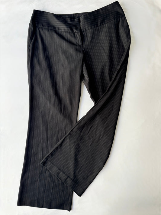 00’s Glassons low rise pinstripe pants | Size 14