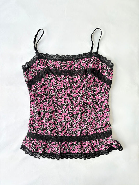 00’s Maxx lace trim cami | Size 12