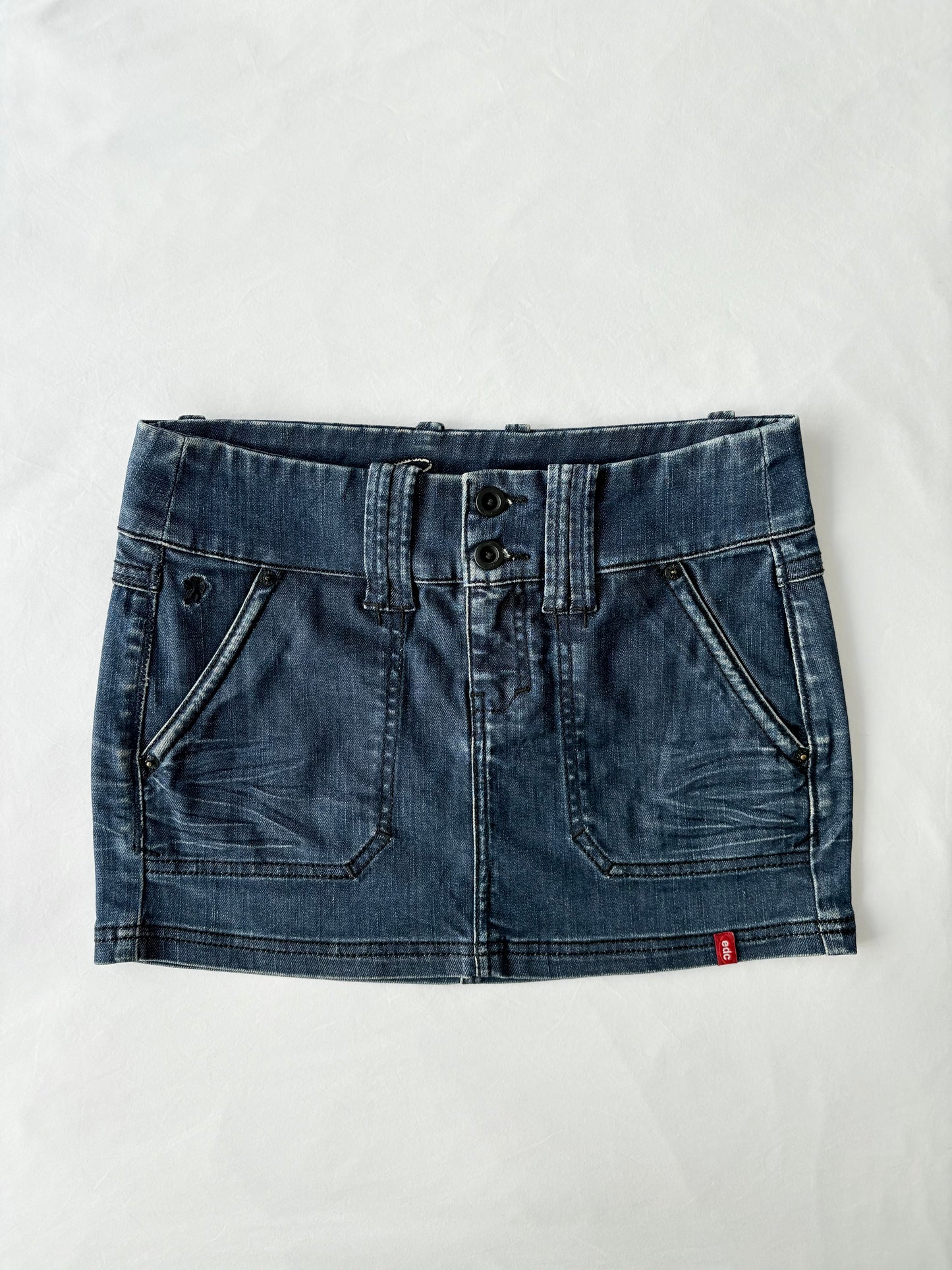 00’s Esprit denim mini skirt | Size 10